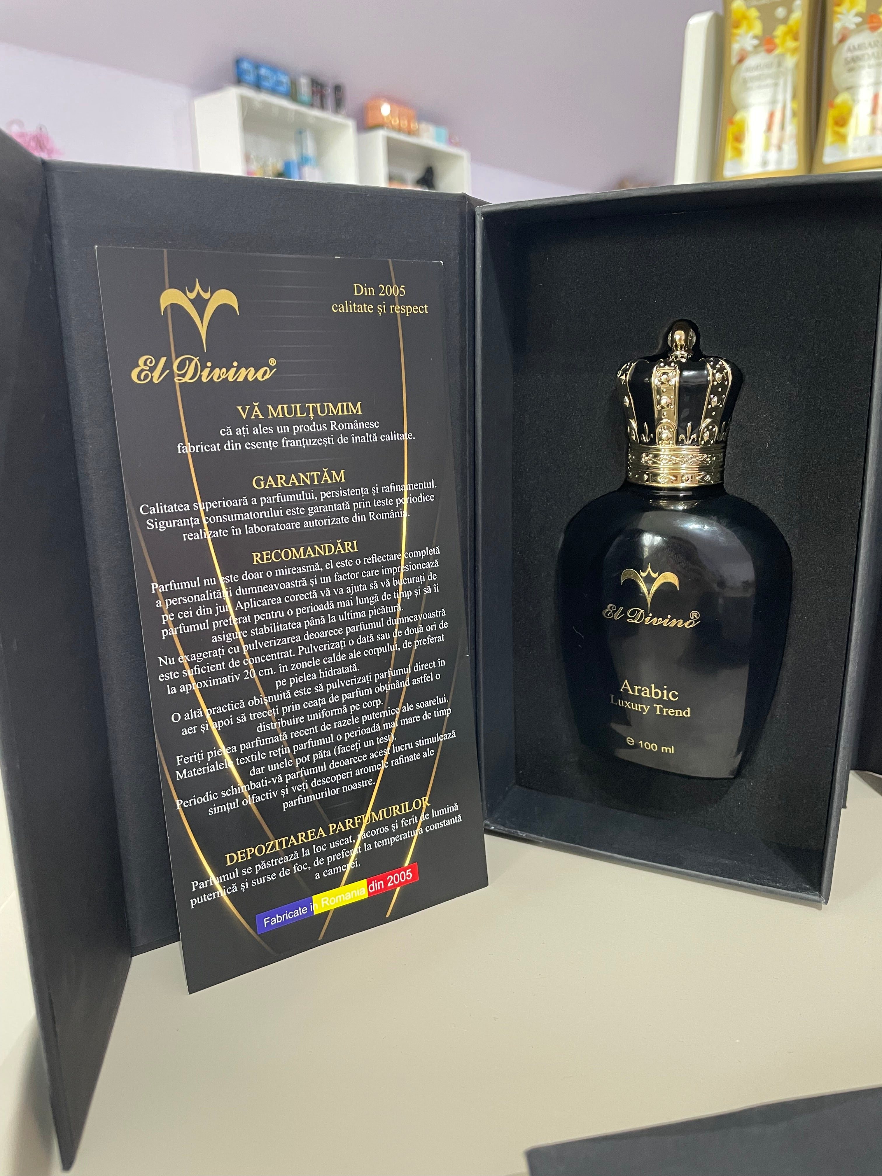 Apa de parfum Arabic Luxury Trend MEN - El Divino