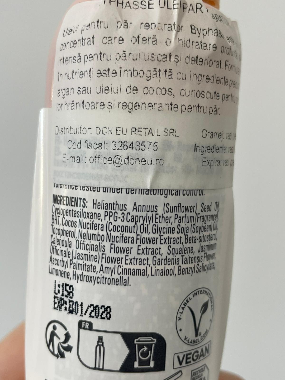 Ulei par reparator - Byphasse