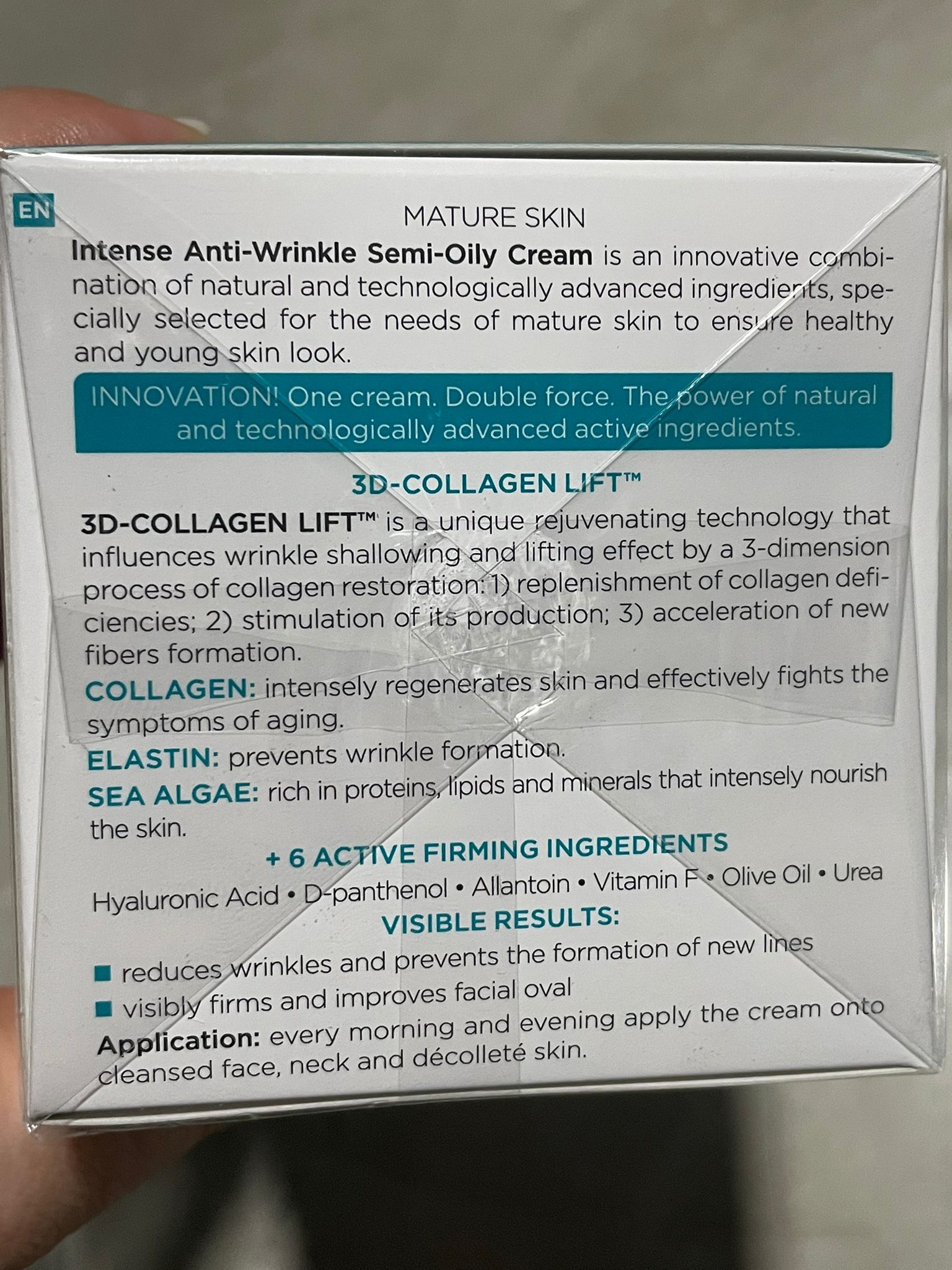 Crema fata 3D-Collagen Lift - Eveline Cosmetics