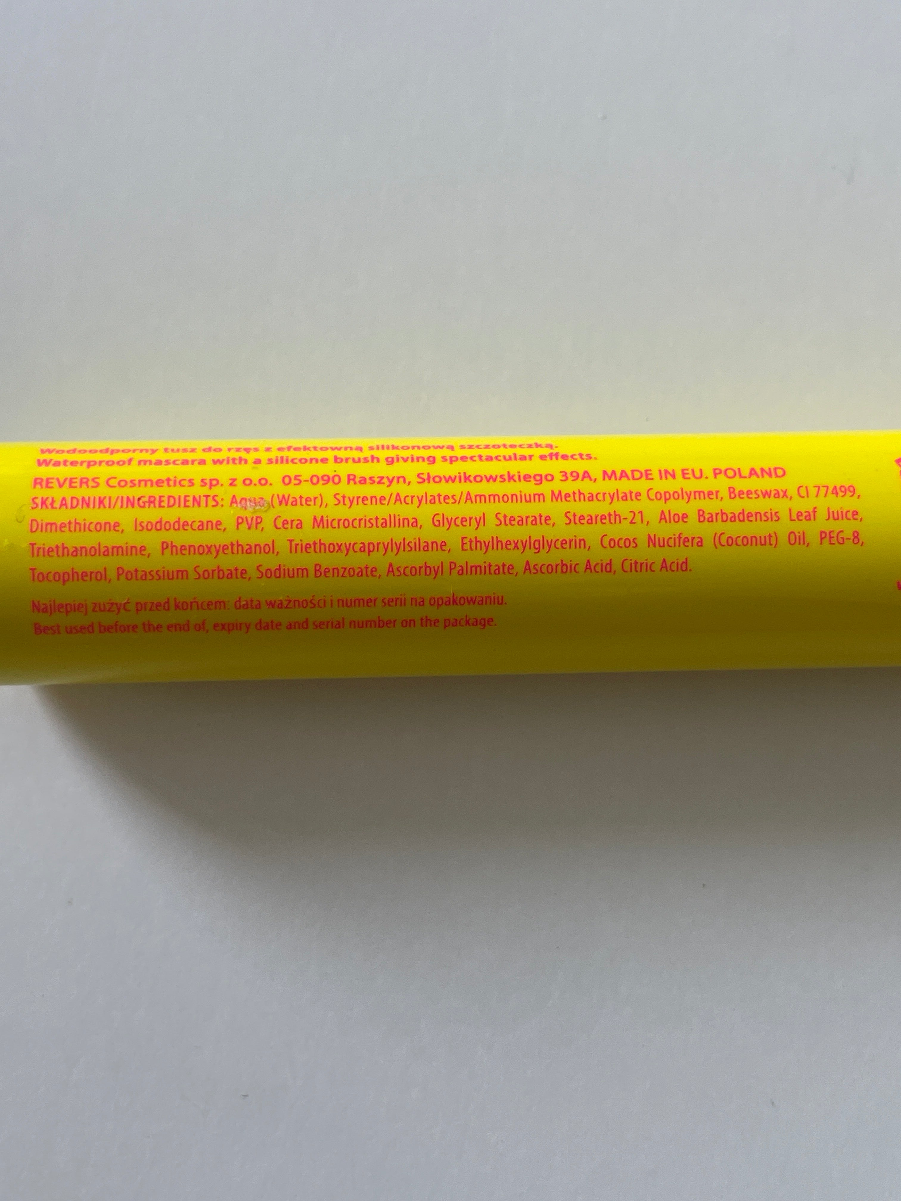 Mascara Splash Lash - REVERS