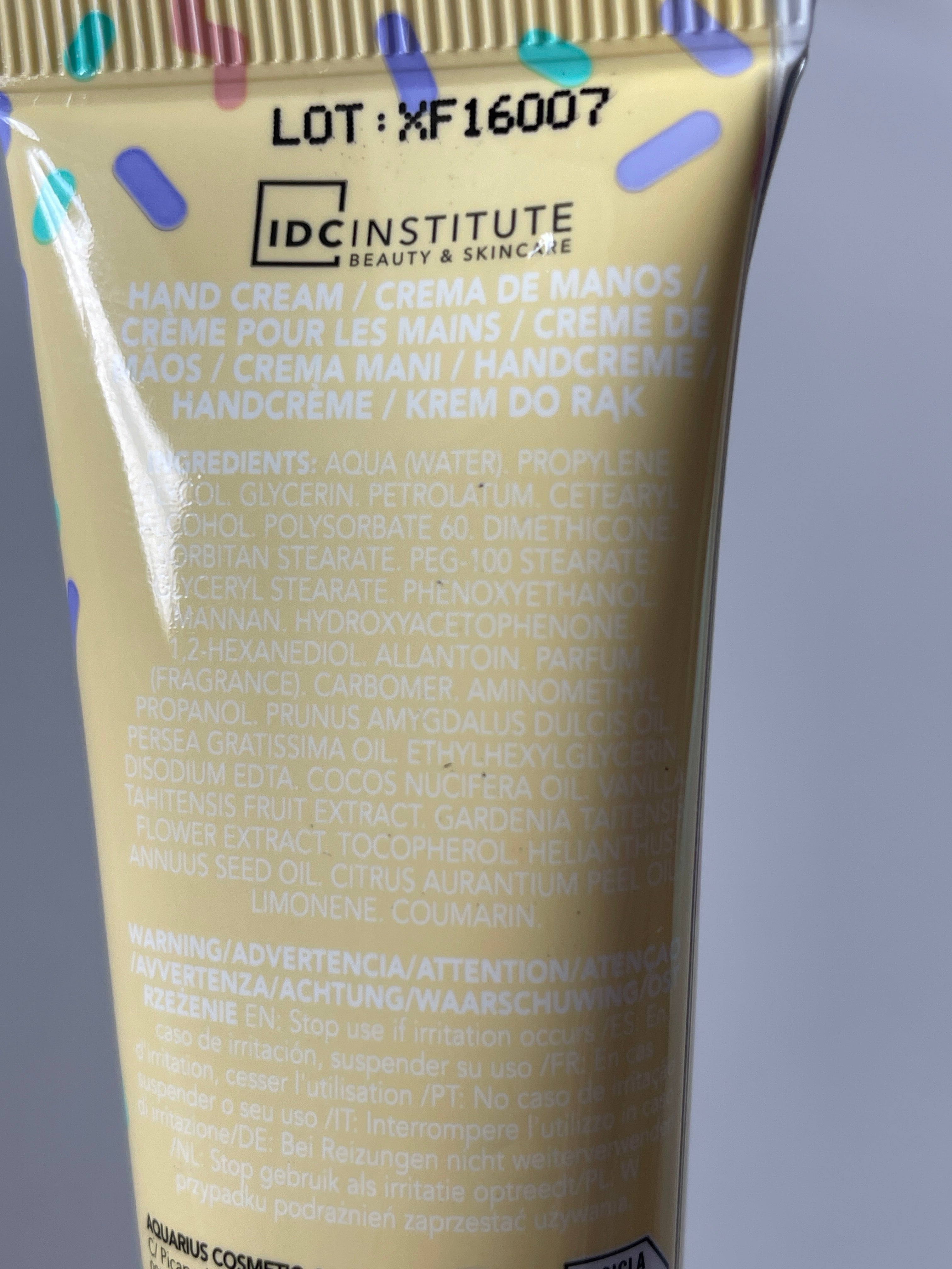 Crema maini Candy Vanilie - IDC INSTITUTE