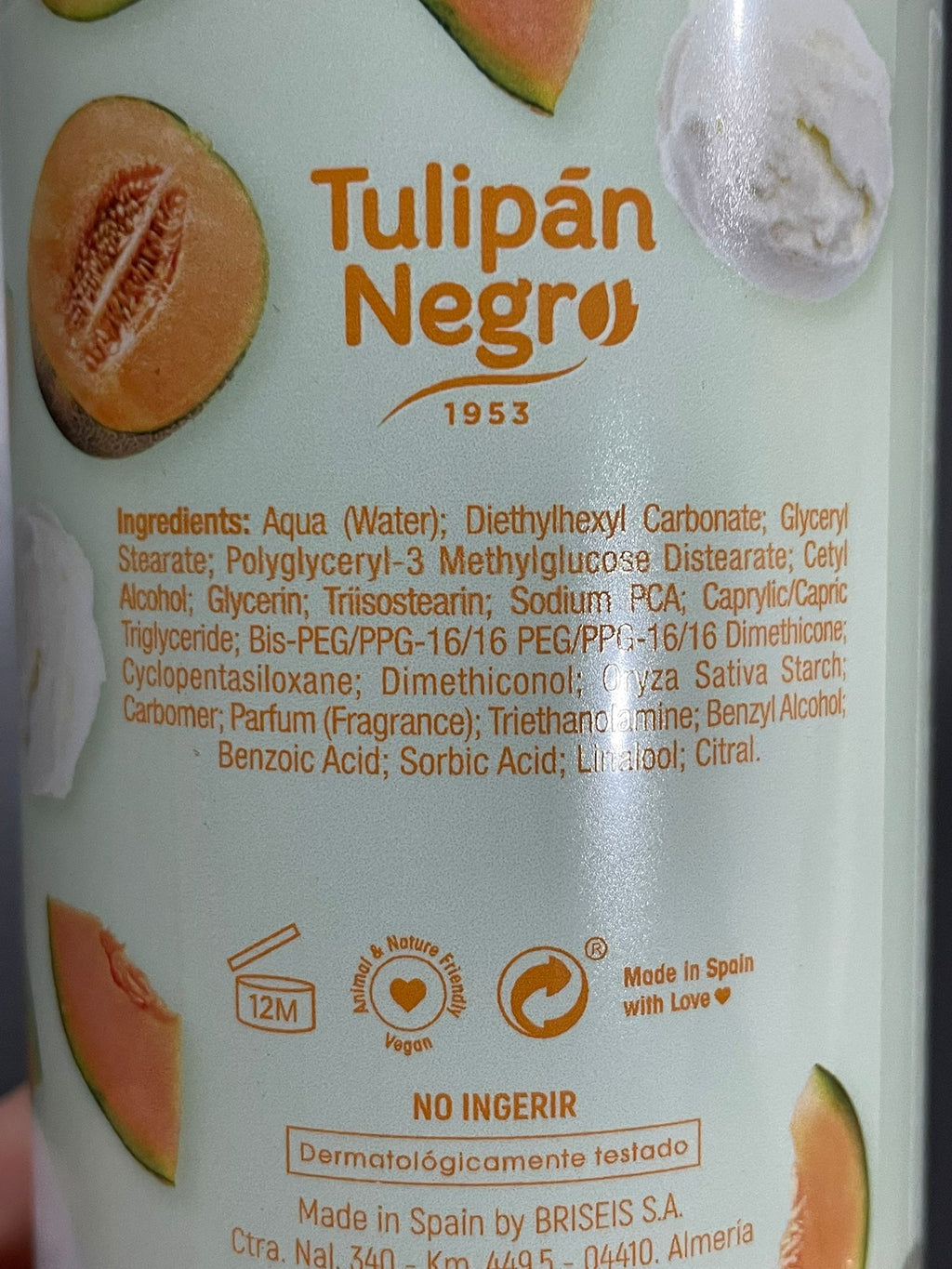 Lotiune corp Sugar Melon - Tulipan Negro