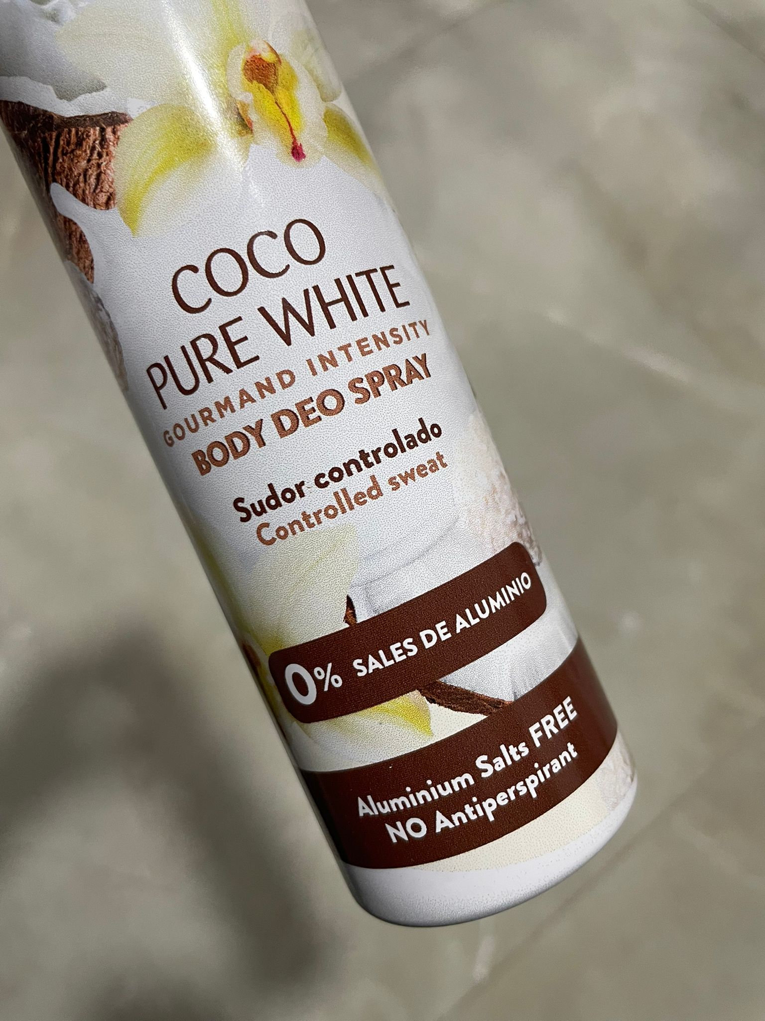 Deodorant spray Coco Pure White - Tulipan Negro
