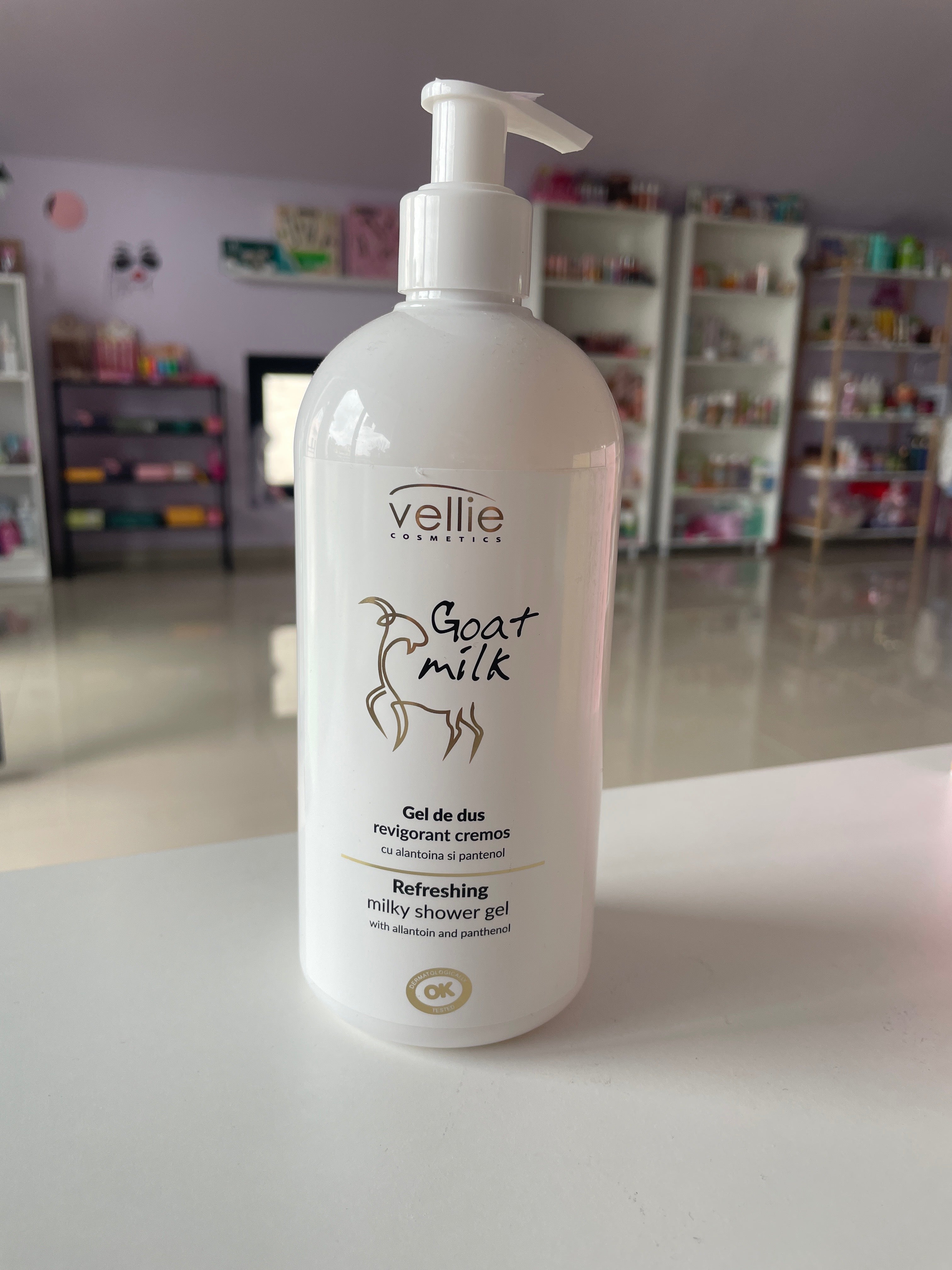 Gel de dus Goat Milk - VELLIE