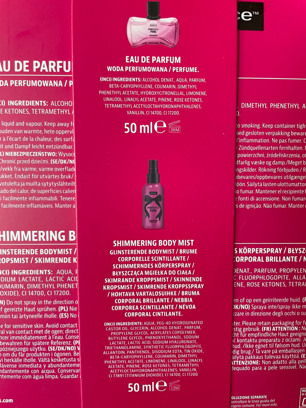 Set Perfectly Pink - Sence