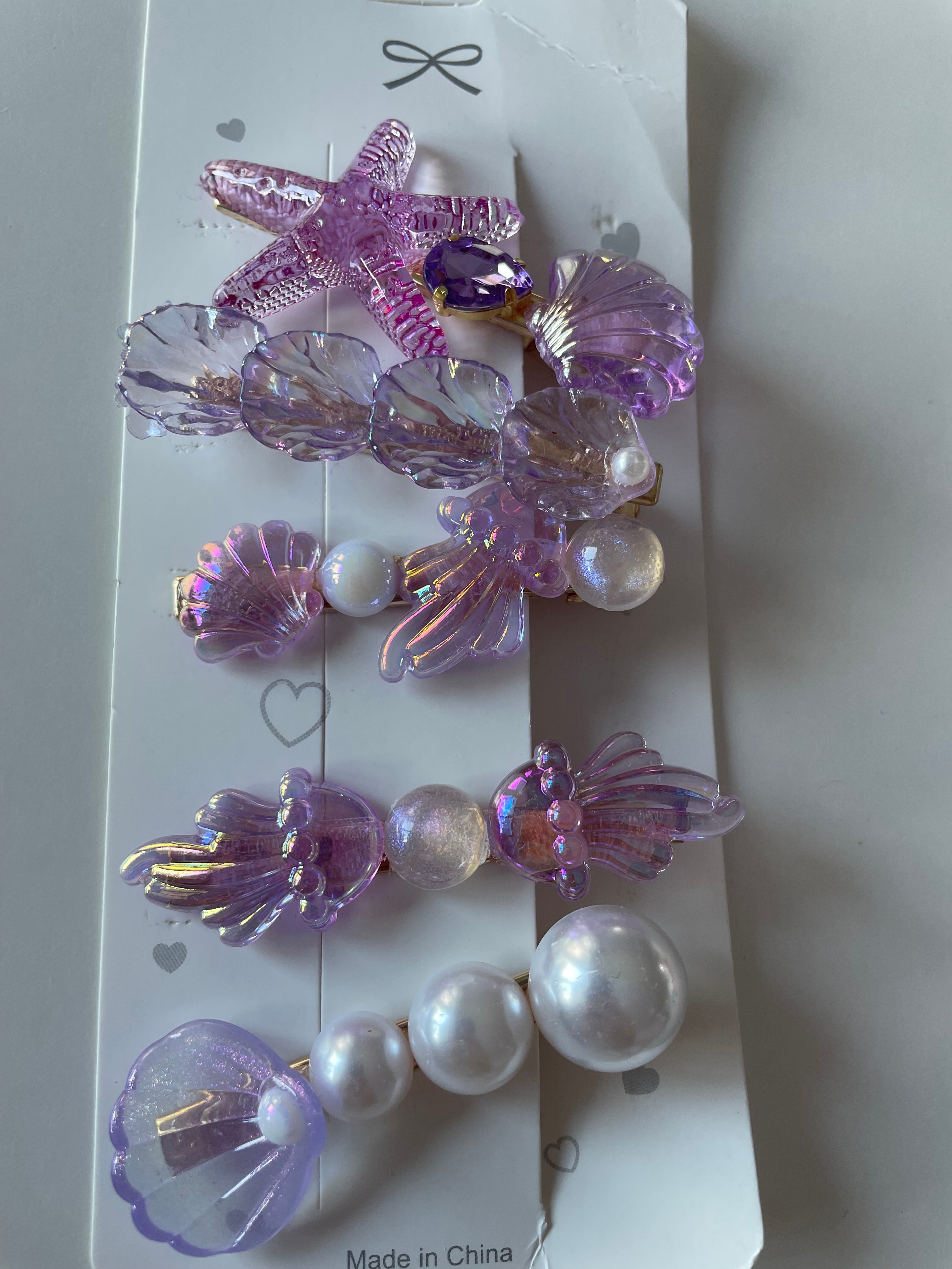 Set agrafe Sea Summer