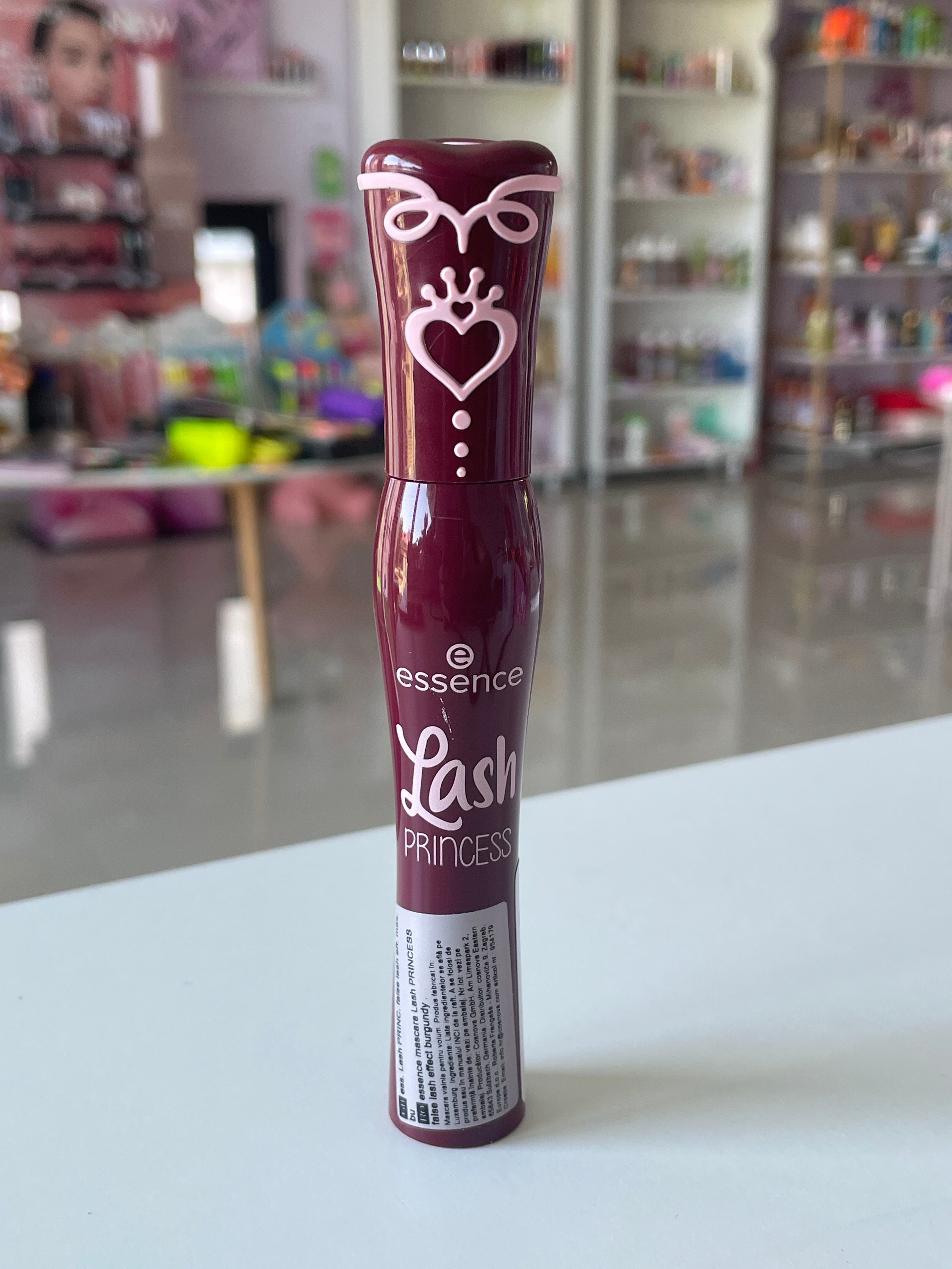 Mascara Lash PRINCESS false lash effect burgundy - ESSENCE