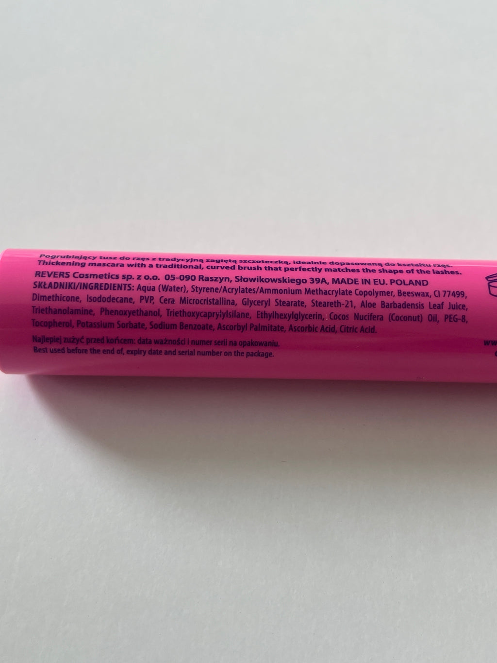 Mascara Pinky Winky - REVERS