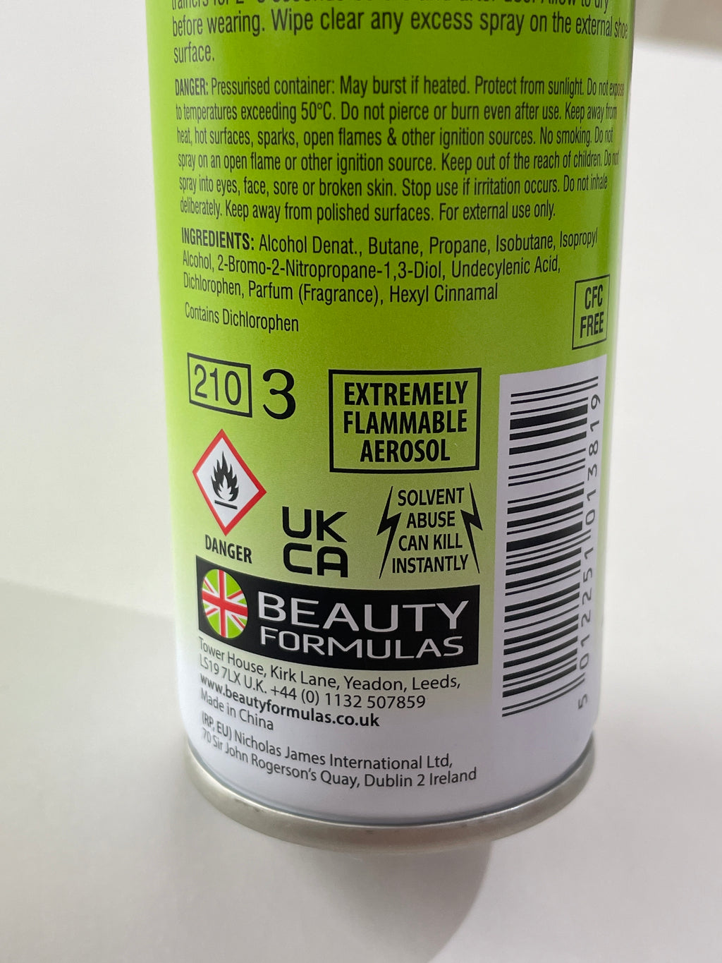 Spray odorizant pantofi - BEAUTY FORMULAS