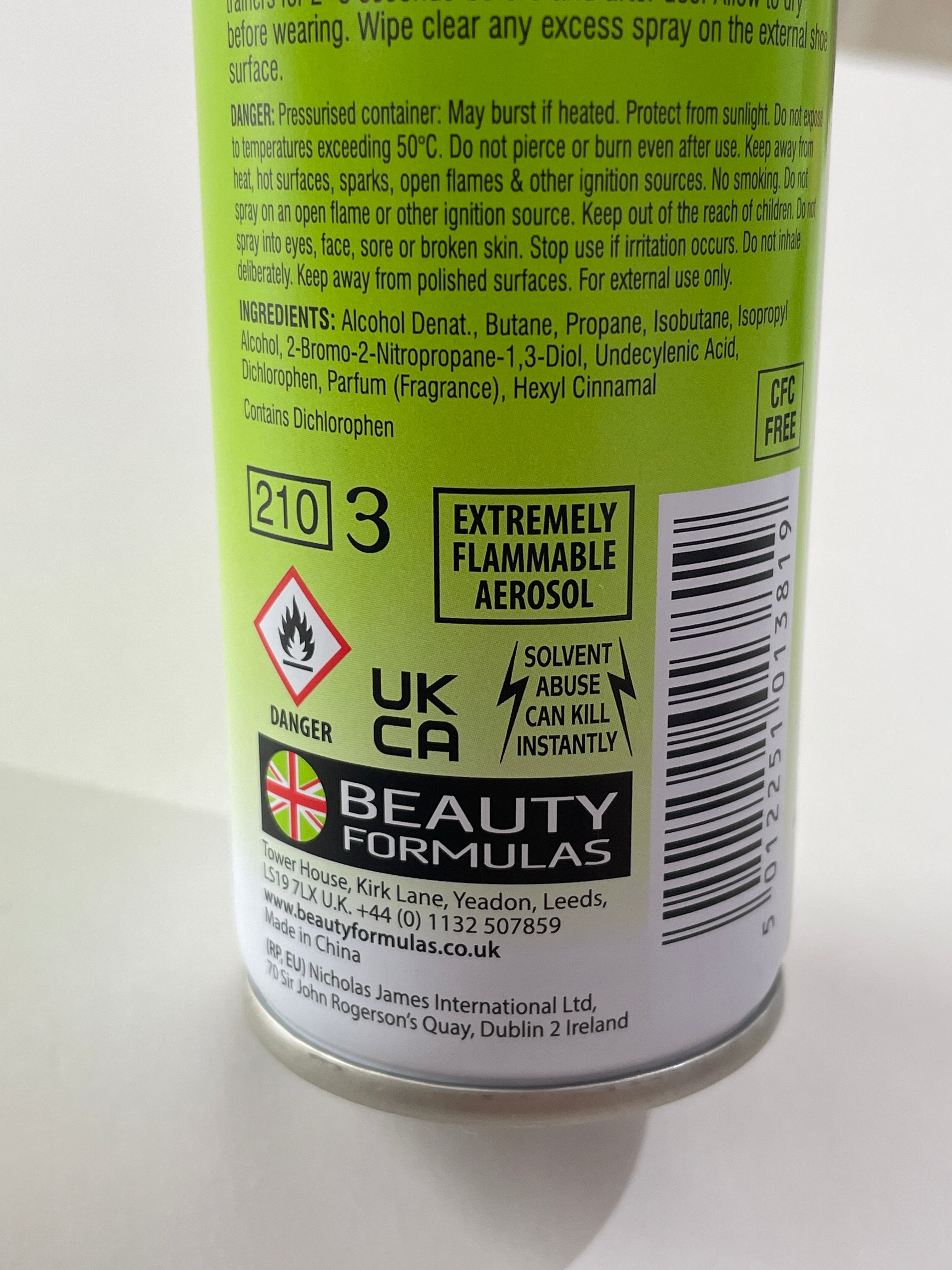Spray odorizant pantofi - BEAUTY FORMULAS
