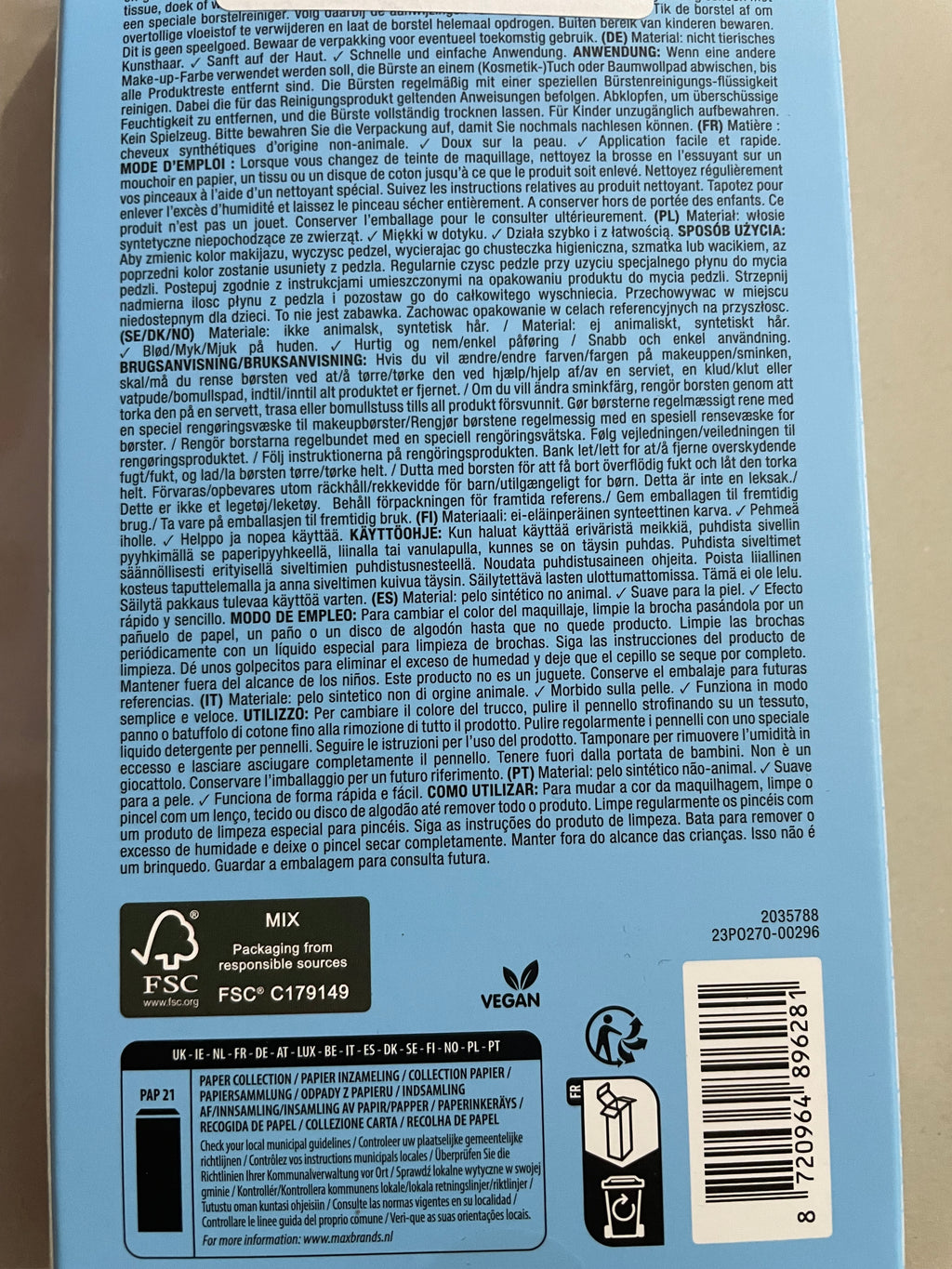 Set pensule Royal Chic - Sence