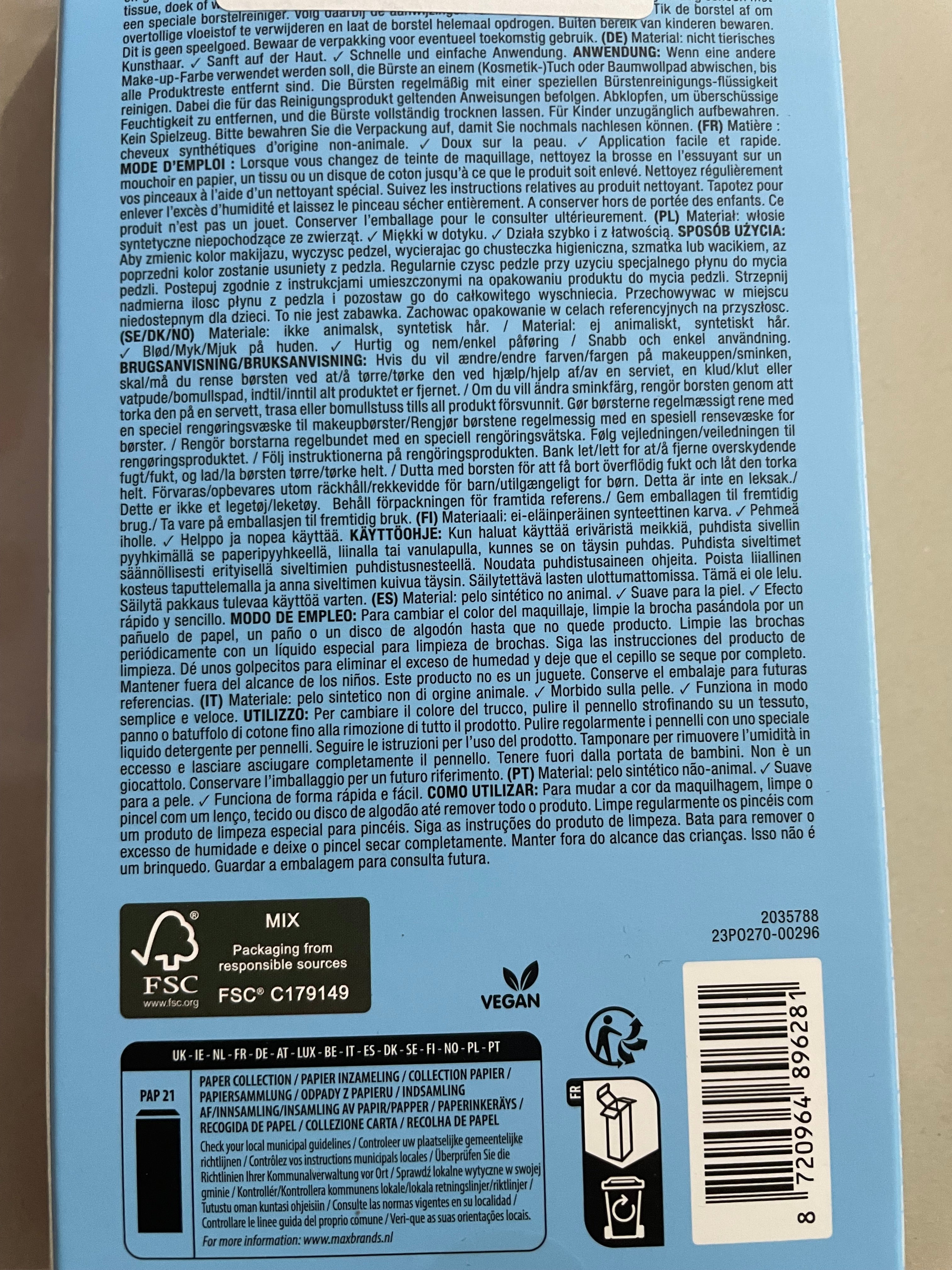 Set pensule Royal Chic - Sence