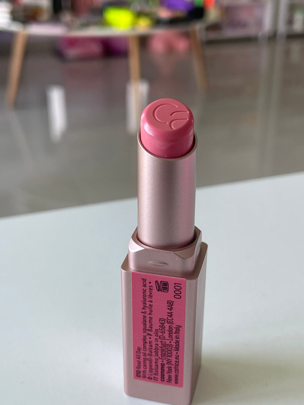 Lip Oil Balm Bare Touch 010 Rose all day - CATRICE
