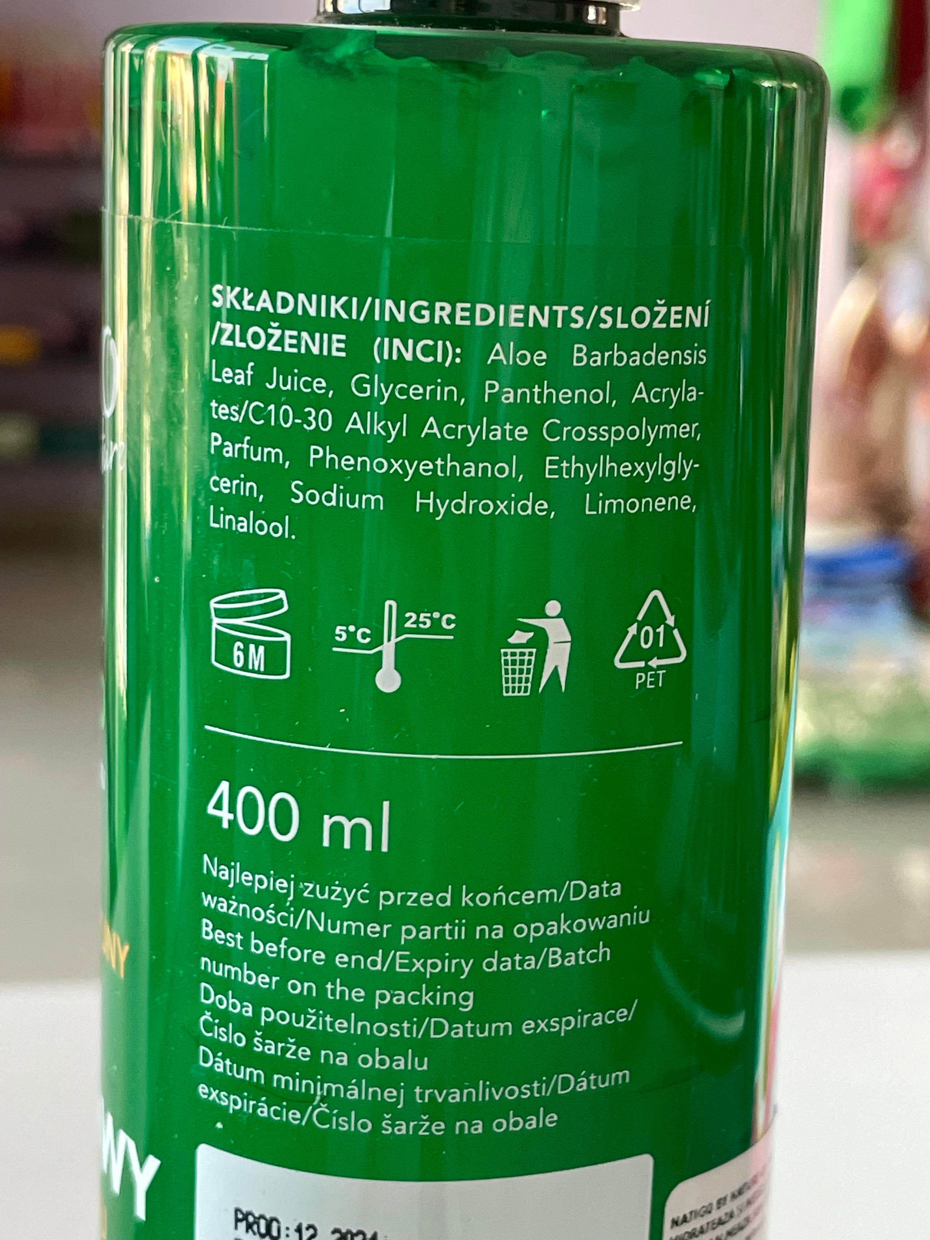 Gel pentru corp cu aloe vera - NATIGO