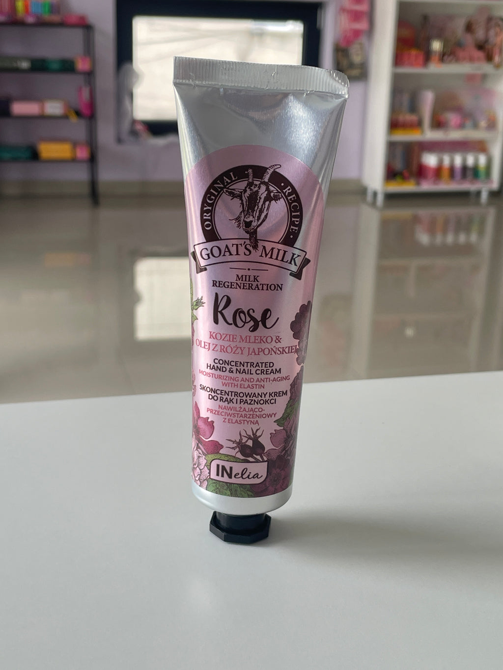 Crema maini Goat's Milk Rose - INELIA