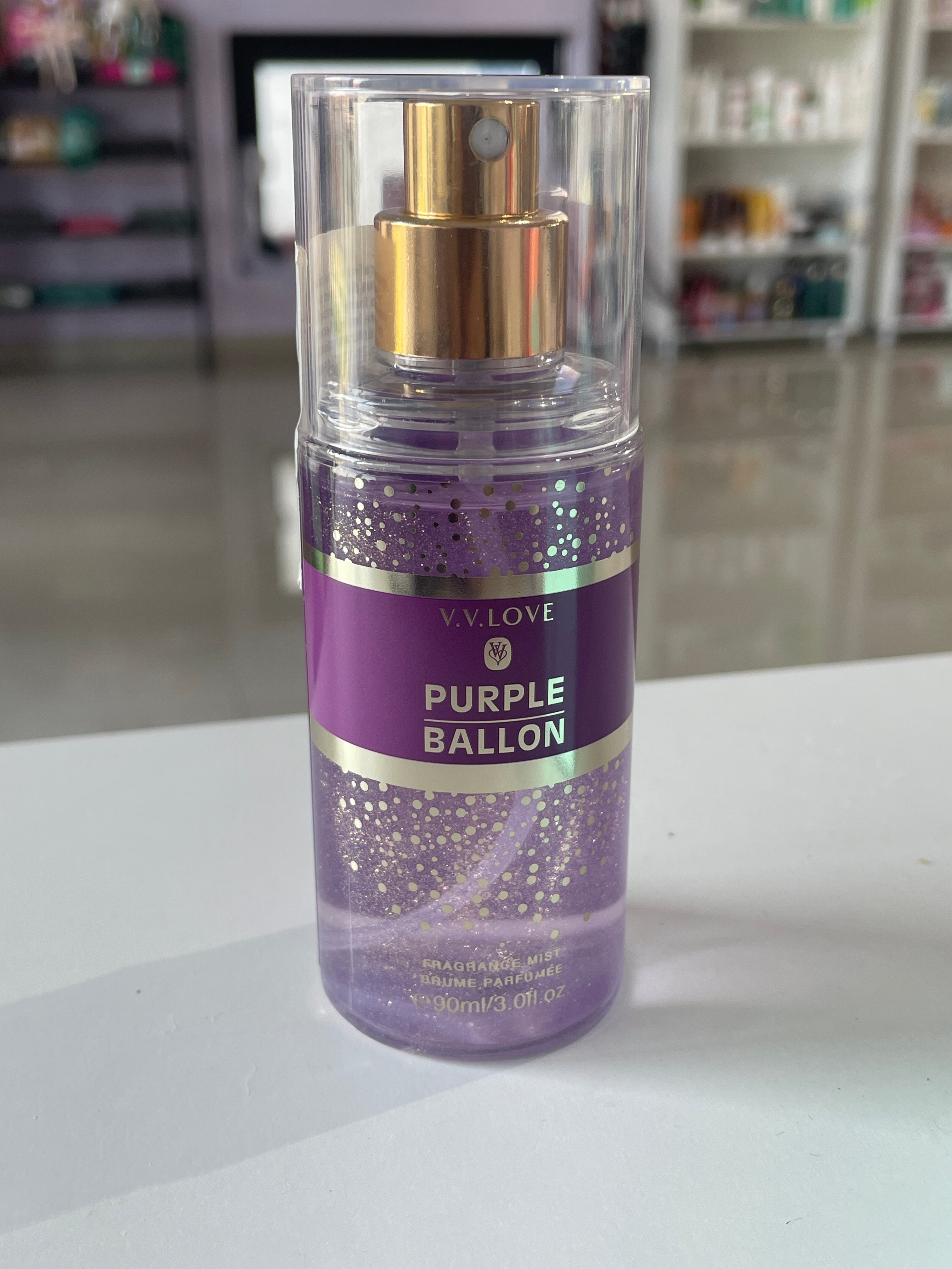 Body mist Iluminator Purple Ballon - V.V.LOVE