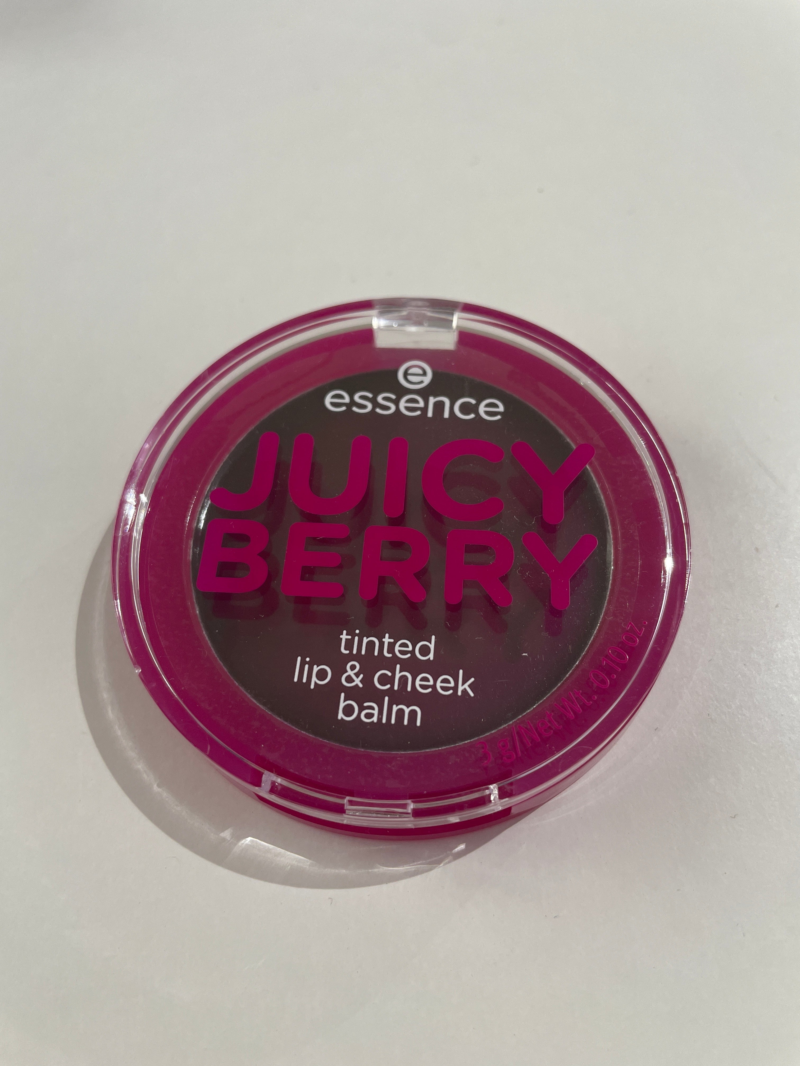 Tinted Lip&Cheek Balm Juicy Berry - Essence