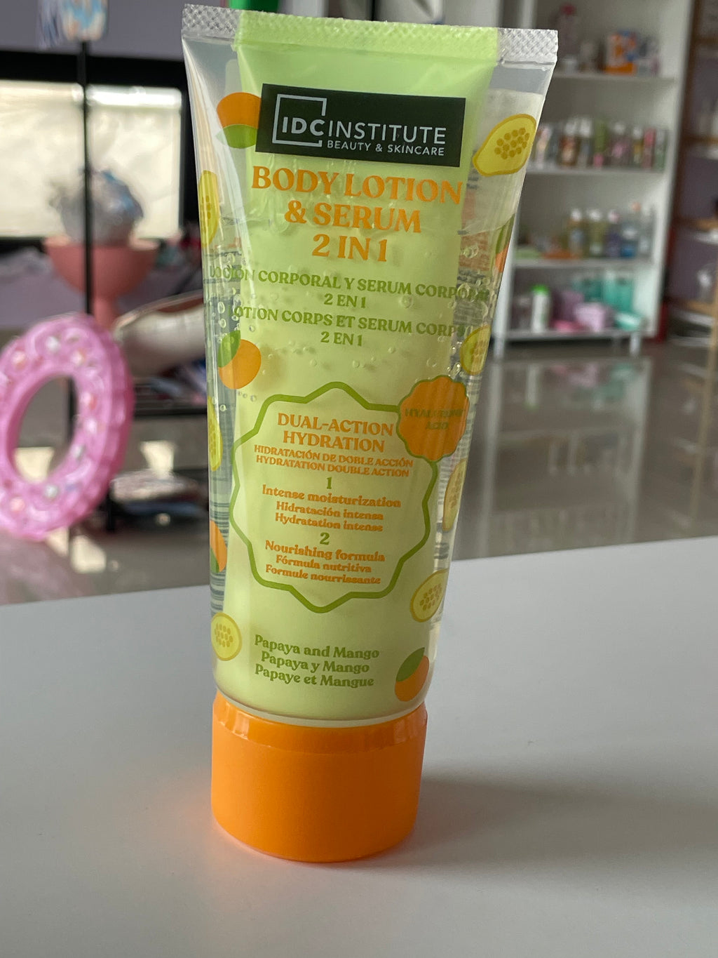 Loțiune corp 2 in 1 cu mango si papaya, Skin Food - IDC INSTITUTE
