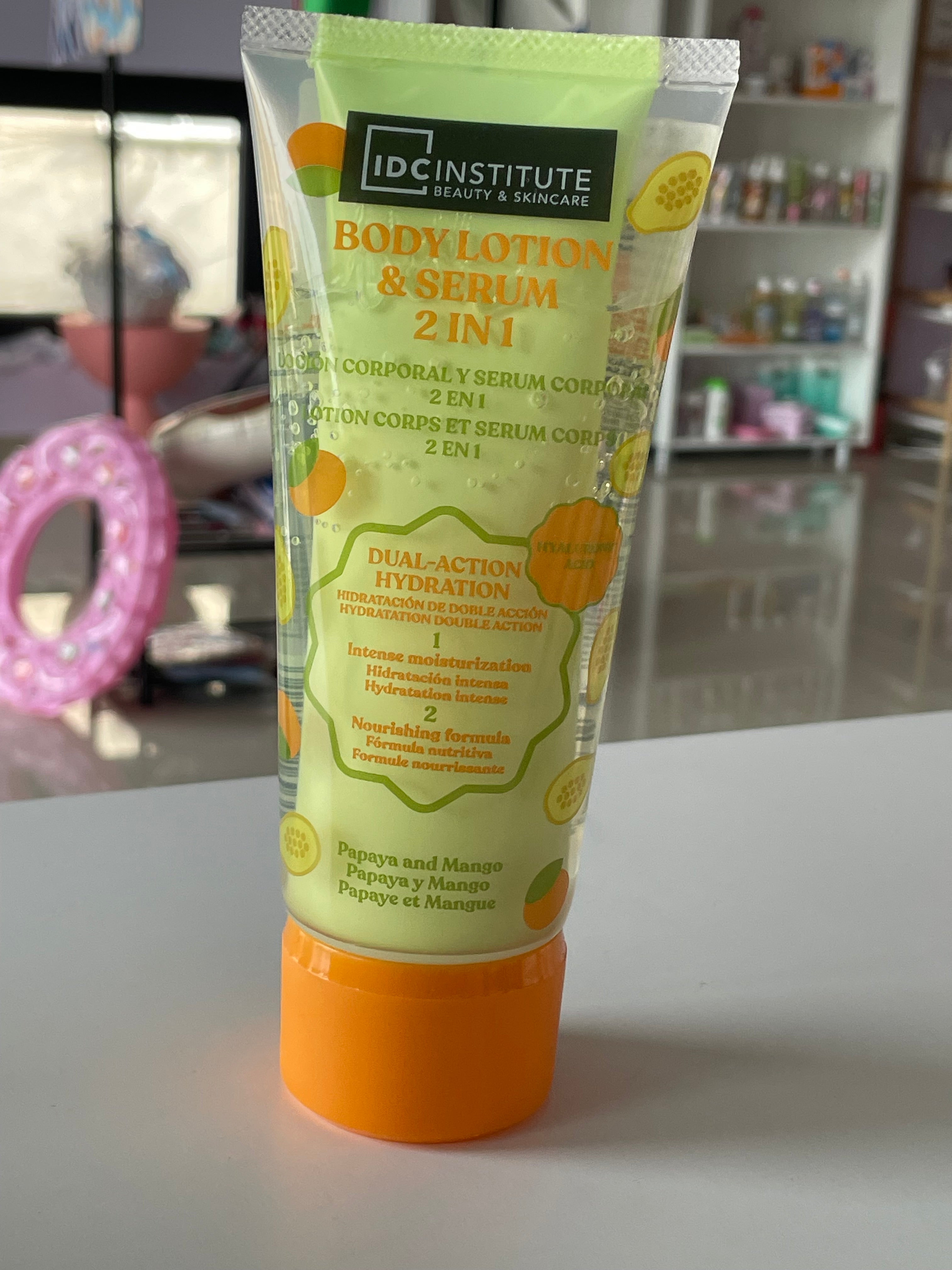 Loțiune corp 2 in 1 cu mango si papaya, Skin Food - IDC INSTITUTE
