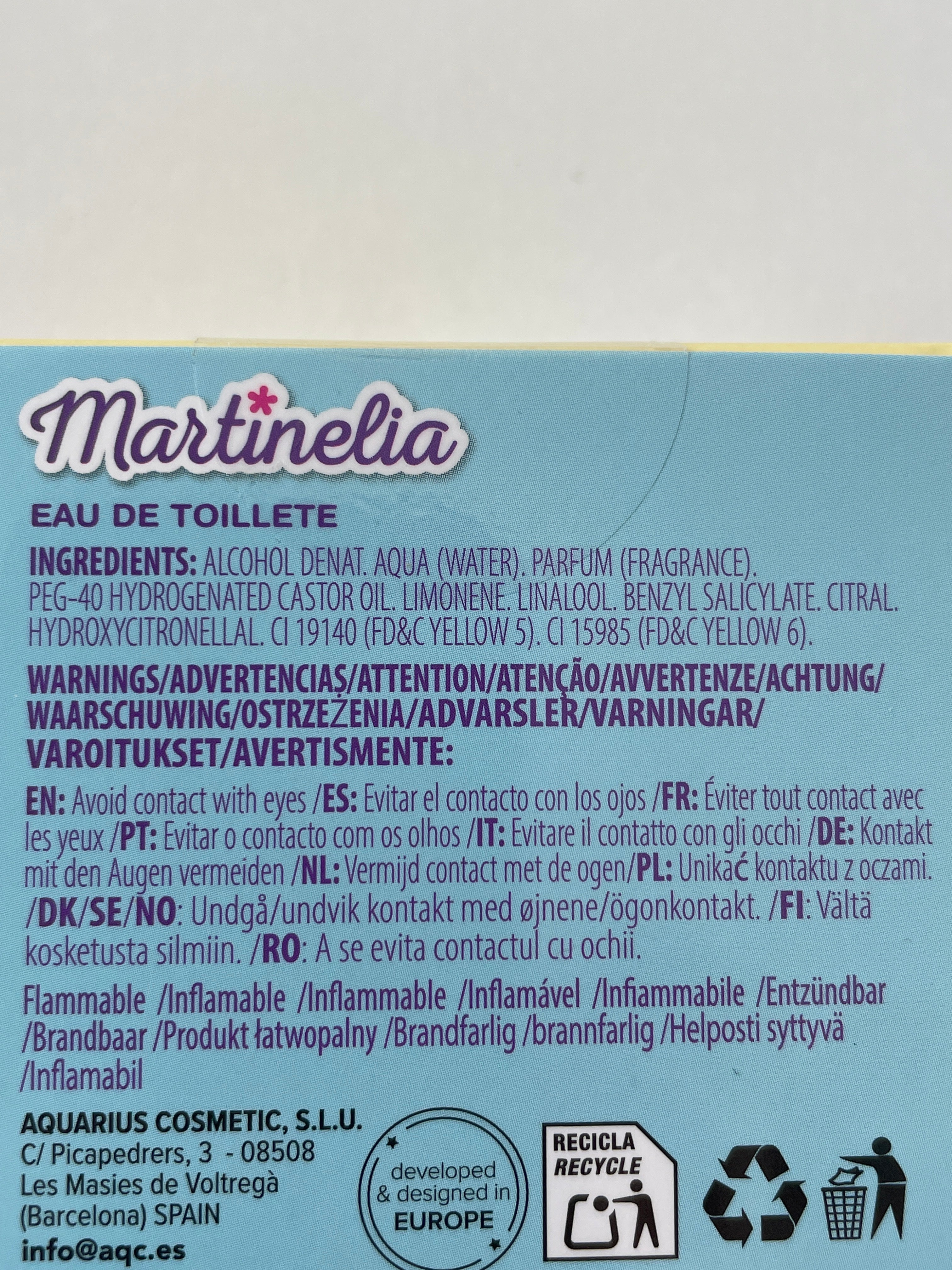 Apa de toaleta Yummy - MARTINELIS