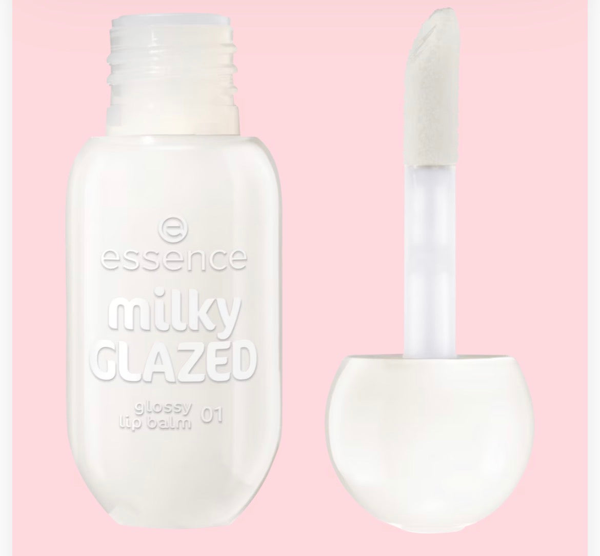 Balsam de buze strălucitor Milky Glazed 01  Sheeriously Creamy - ESSENCE
