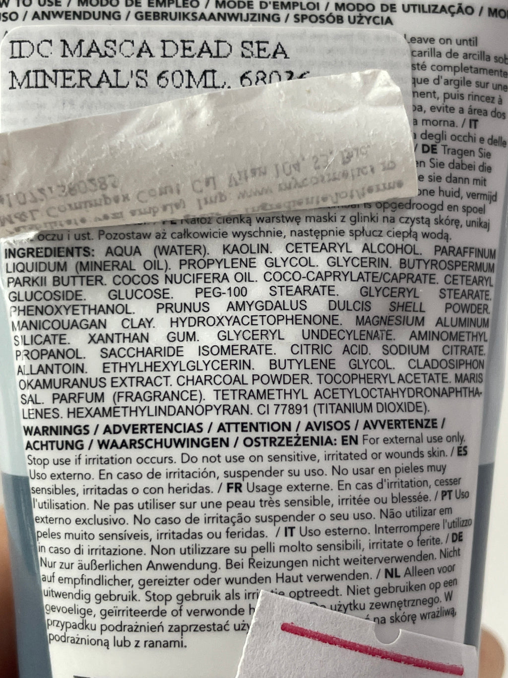 Masca fata cu Vitamina C si Turmeric - IDC INSTITUTE