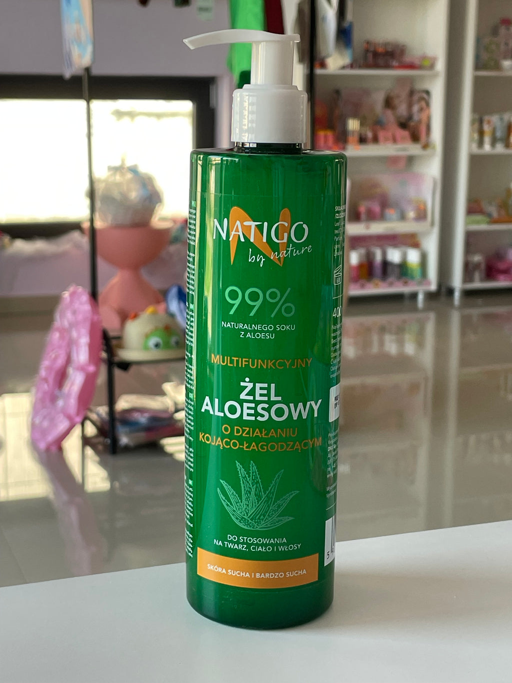 Gel pentru corp cu aloe vera - NATIGO