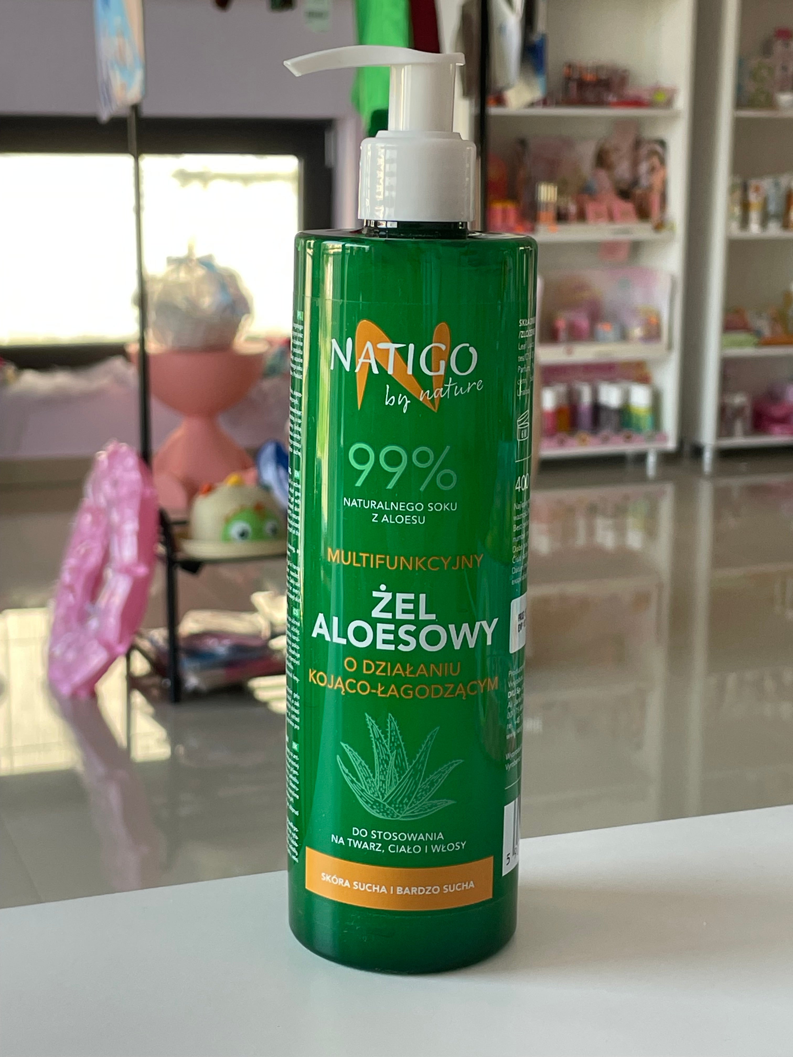 Gel pentru corp cu aloe vera - NATIGO