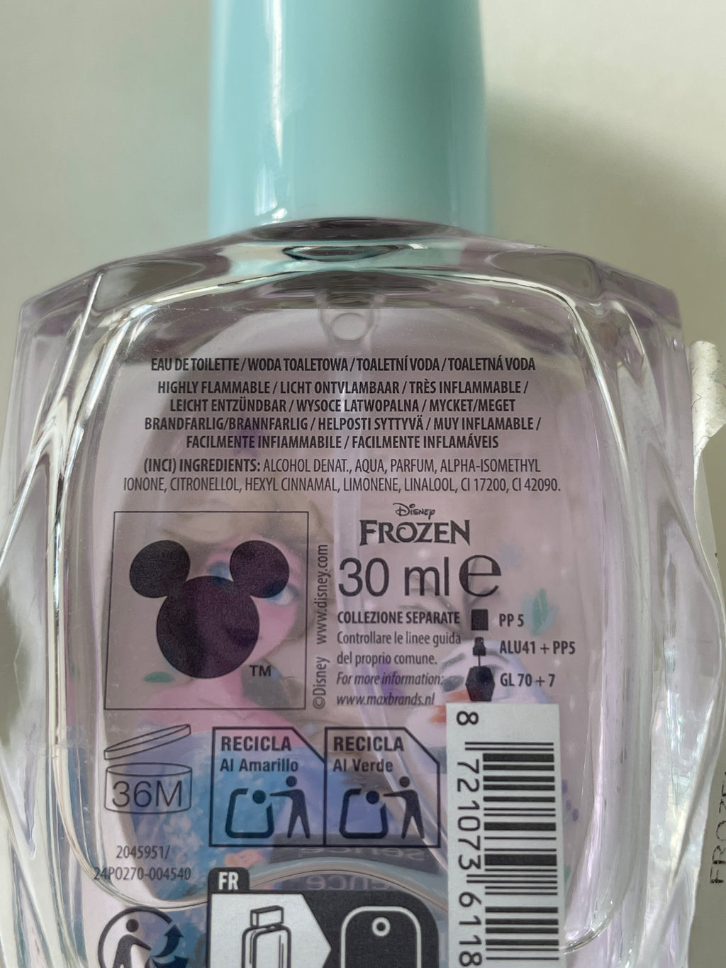 Apa de toaleta Frozen - Sence