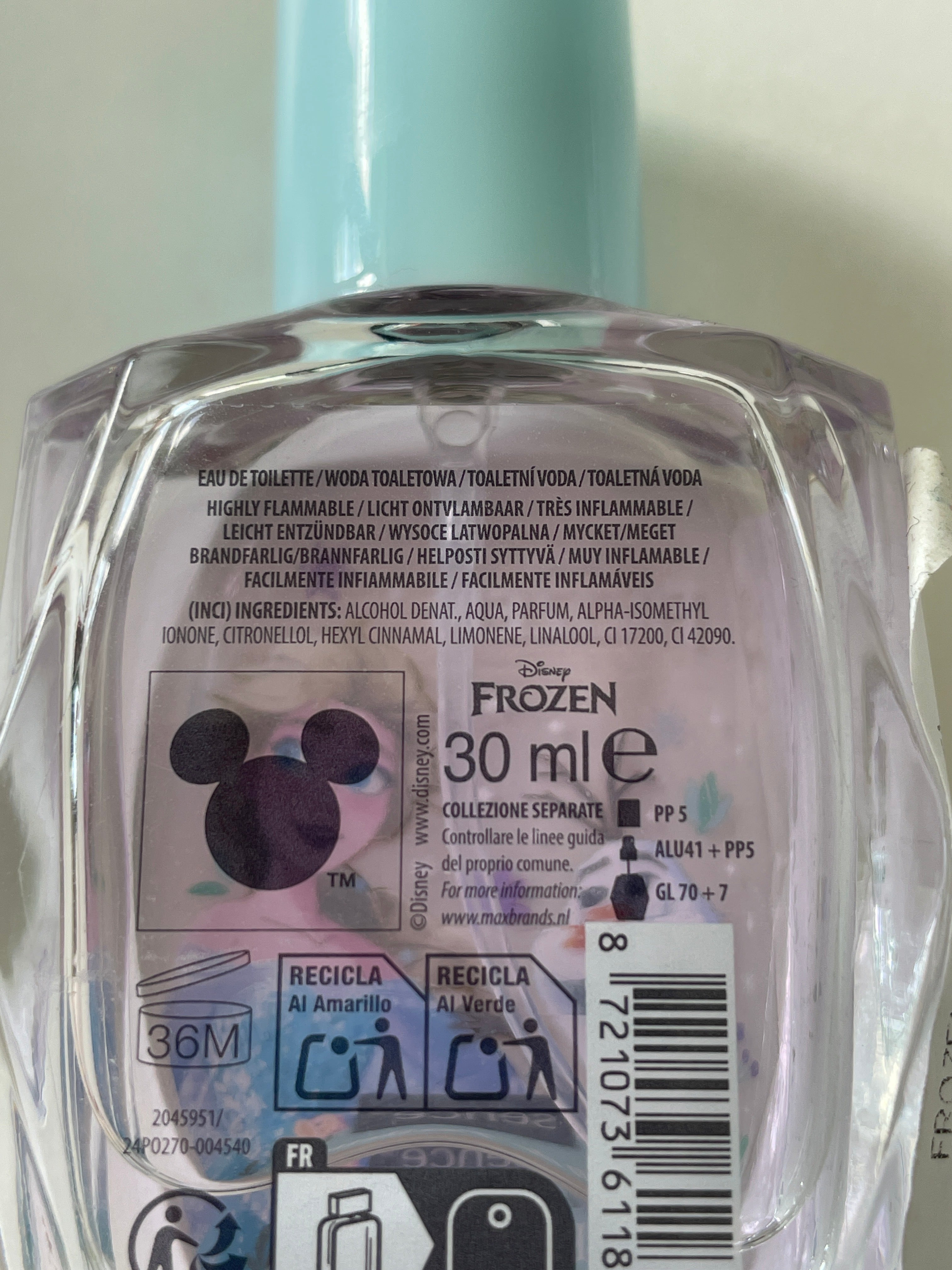 Apa de toaleta Frozen - SENCE