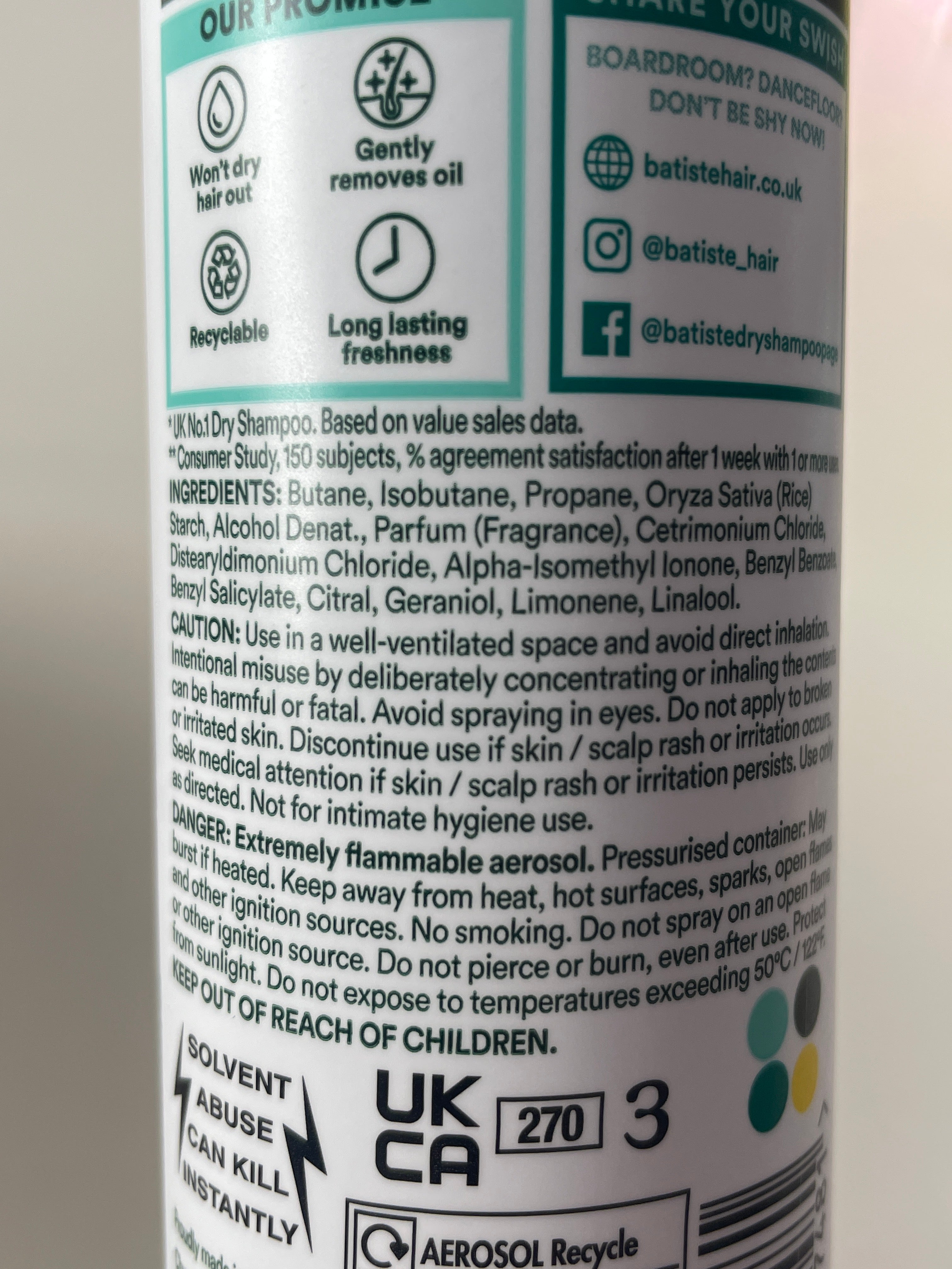 Sampon uscat Original - BATISTE