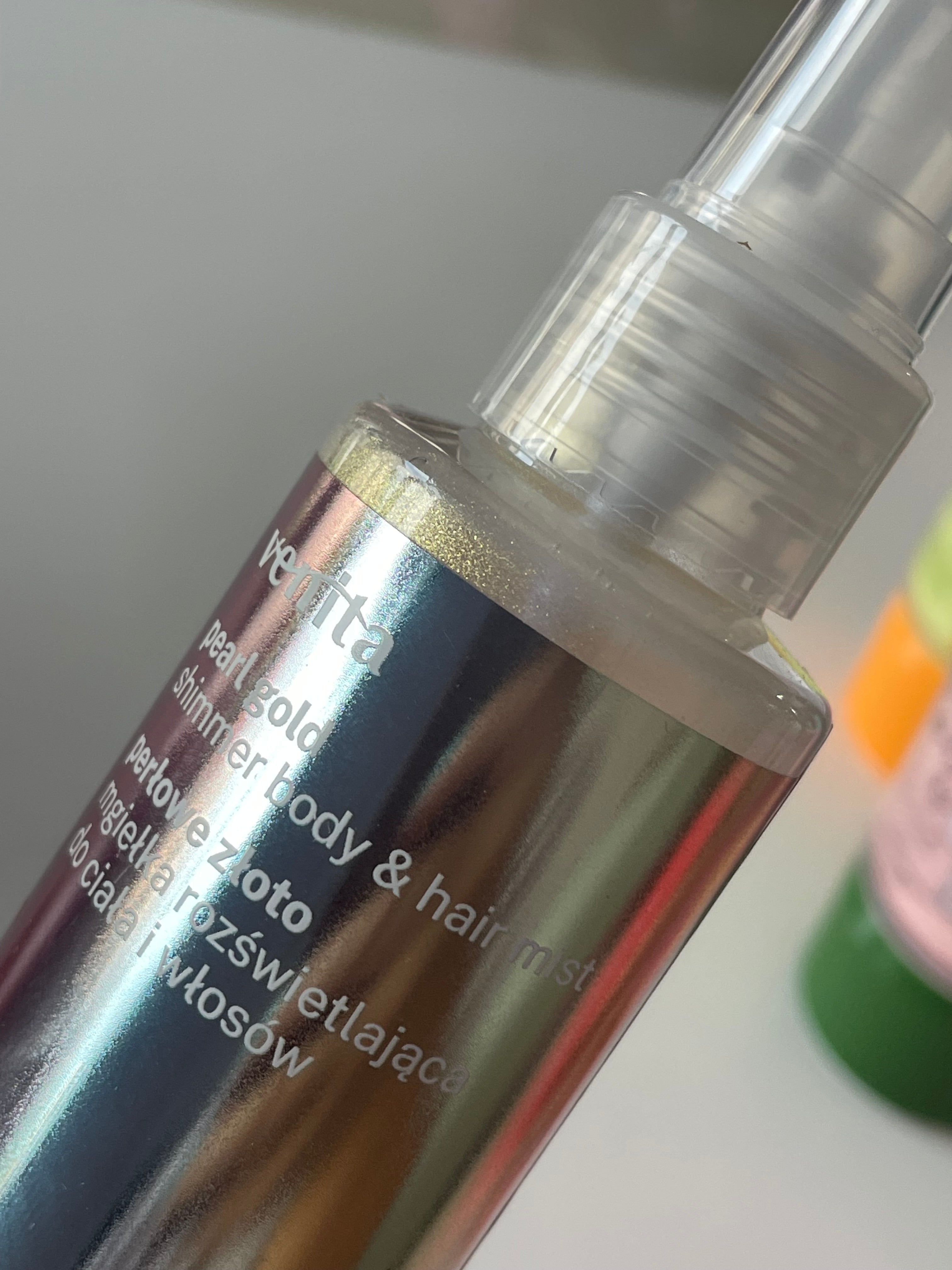 Spray corp  Shimmer Body Mist  Pearl Gold - VENITA
