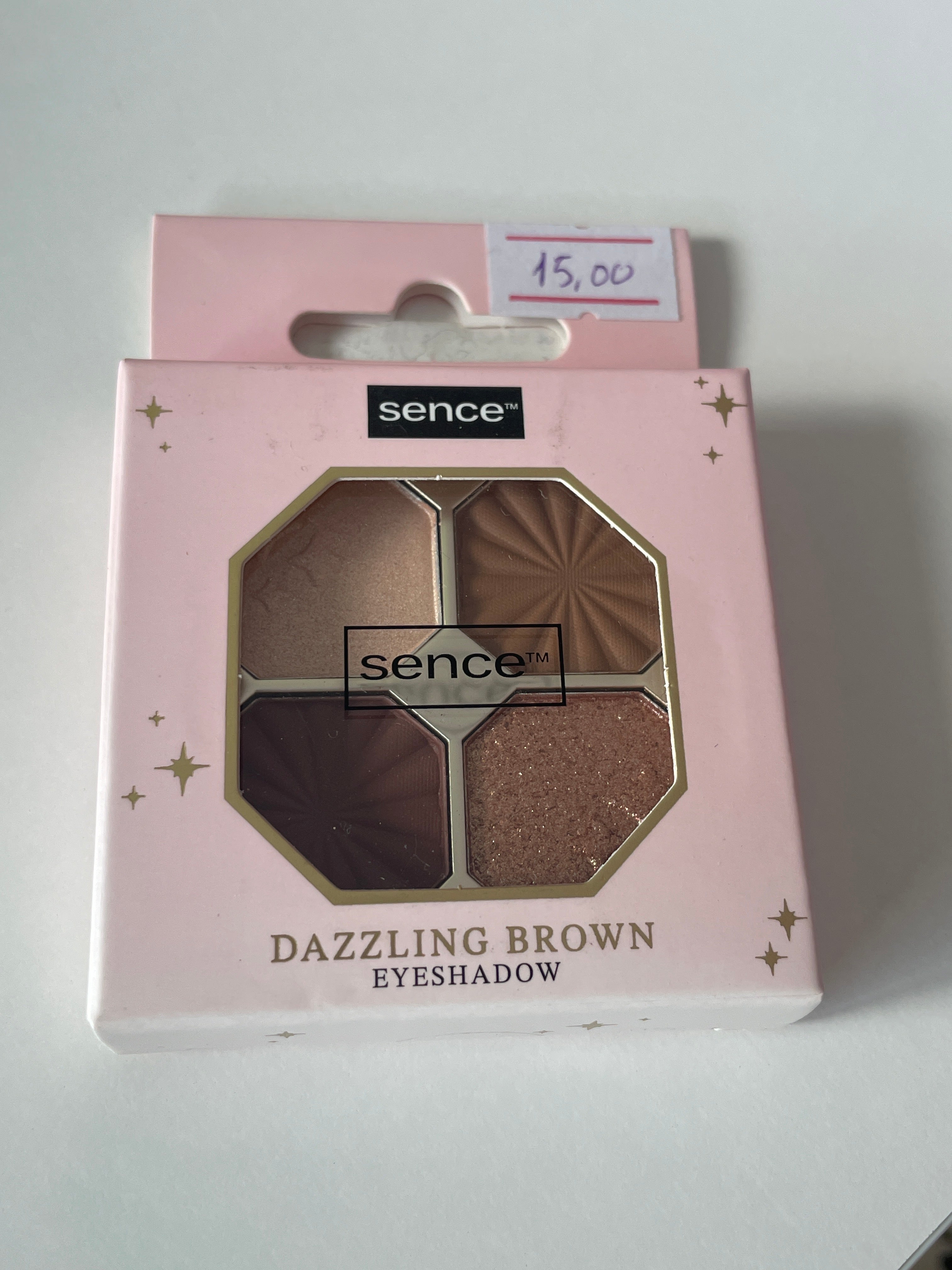 Mini paleta machiaj Dazzling Brown - SENCE