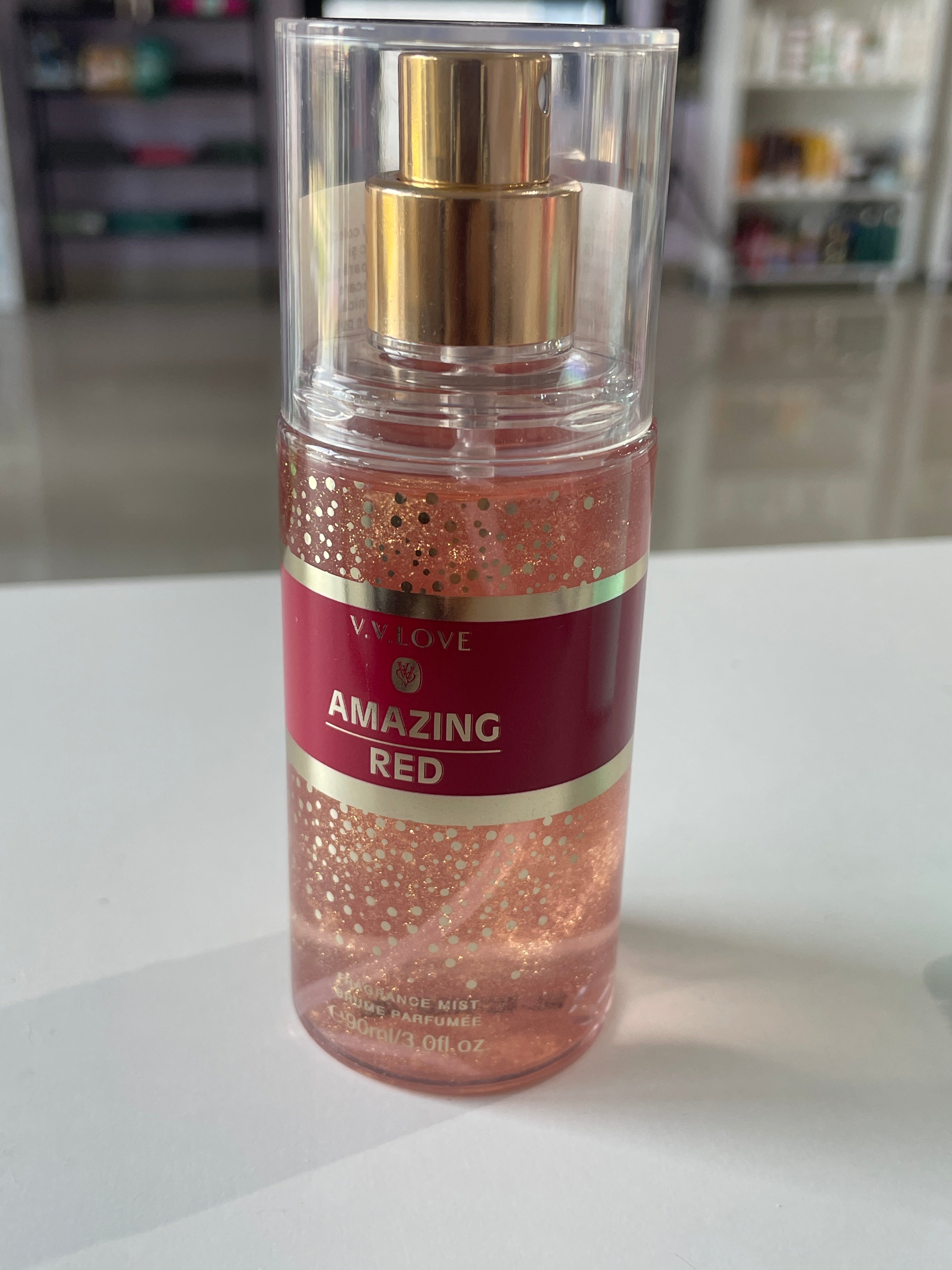 Body Mist iluminator Amazing Red - V.V. LOVE