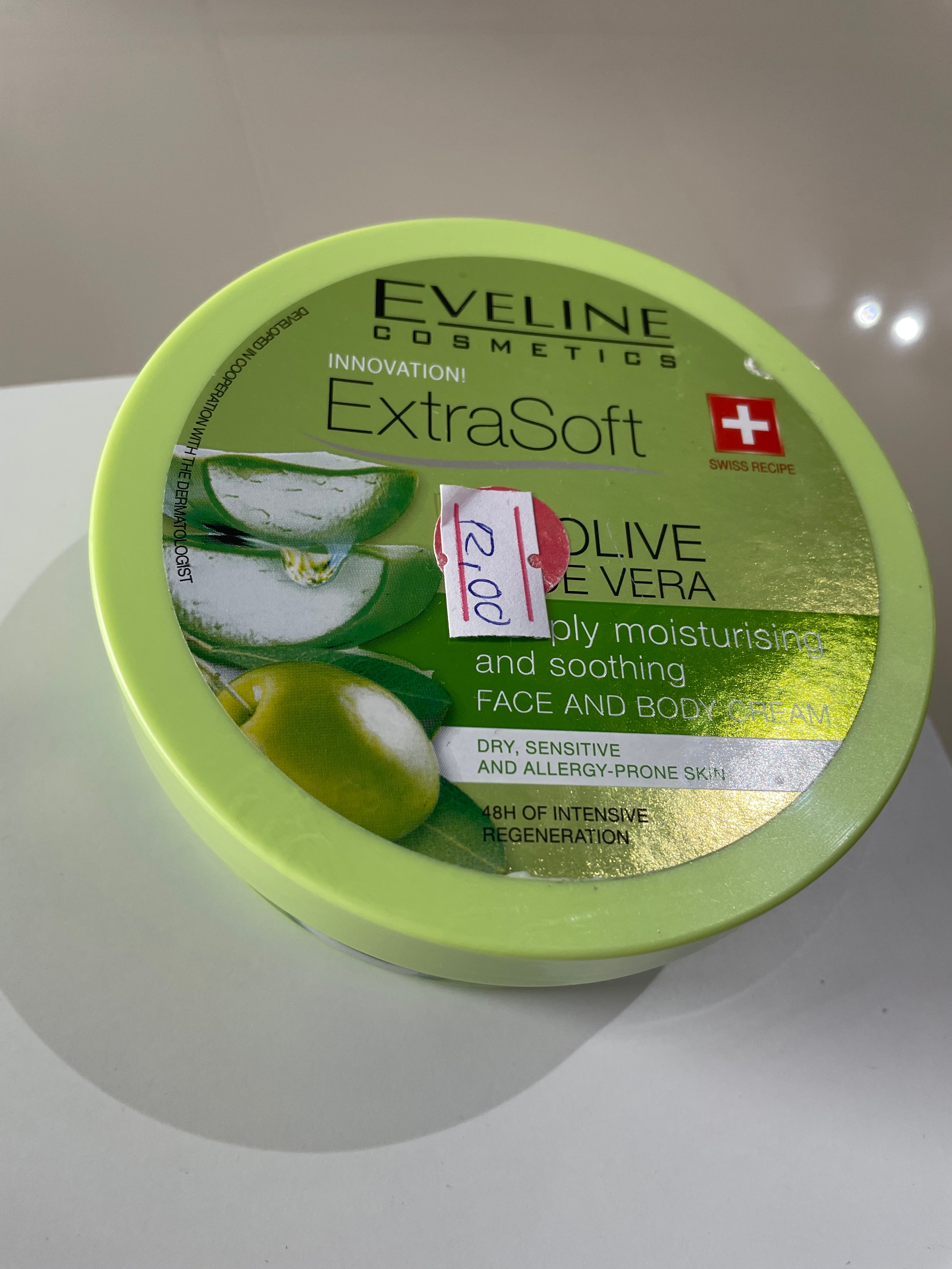 Crema corp cu Aloe si ulei de masline - Eveline