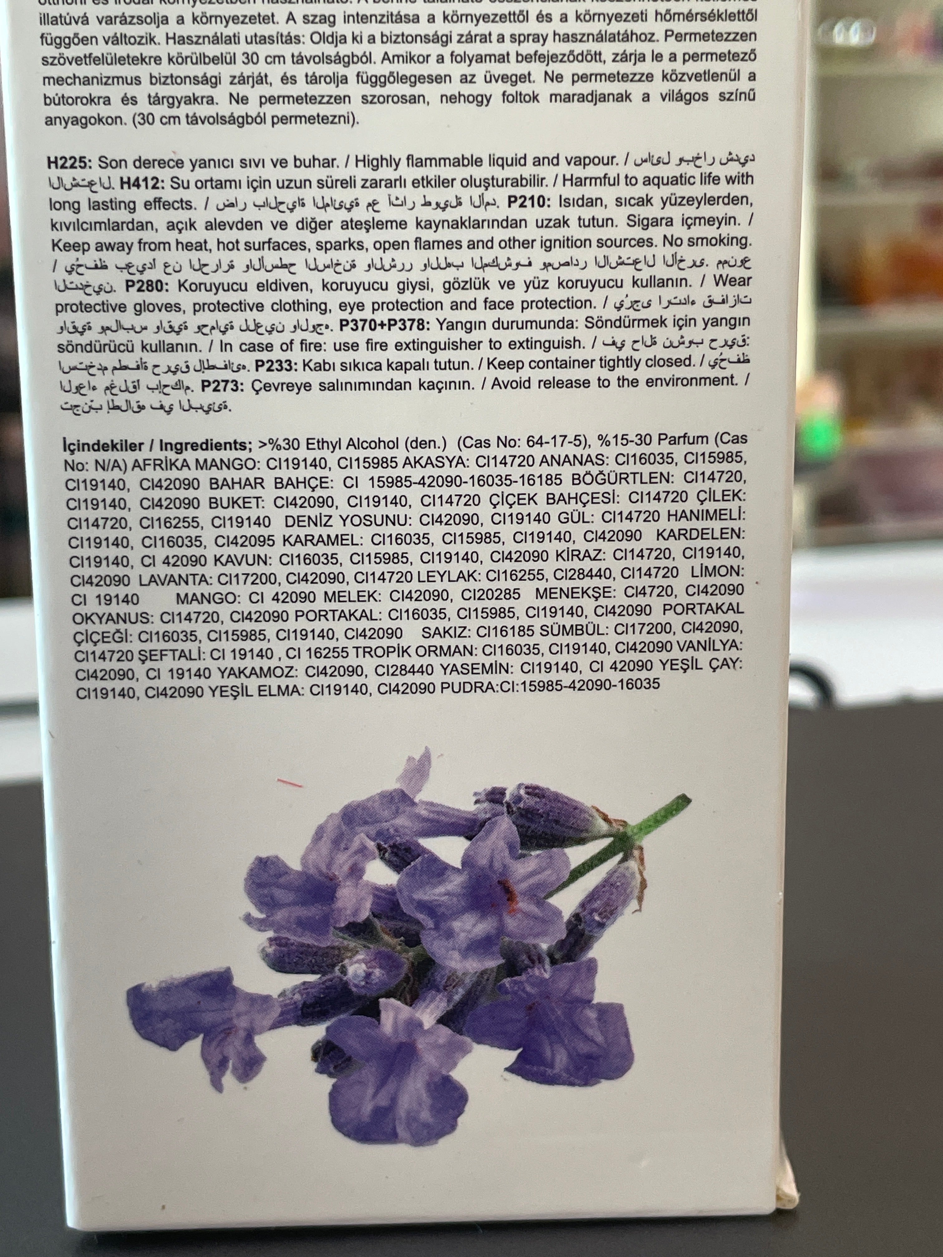 Odorizant camera Lavanda - EYFEL