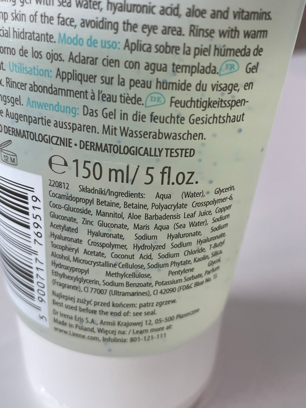 Gel de curatare Aqua Bubbles - LIRENE