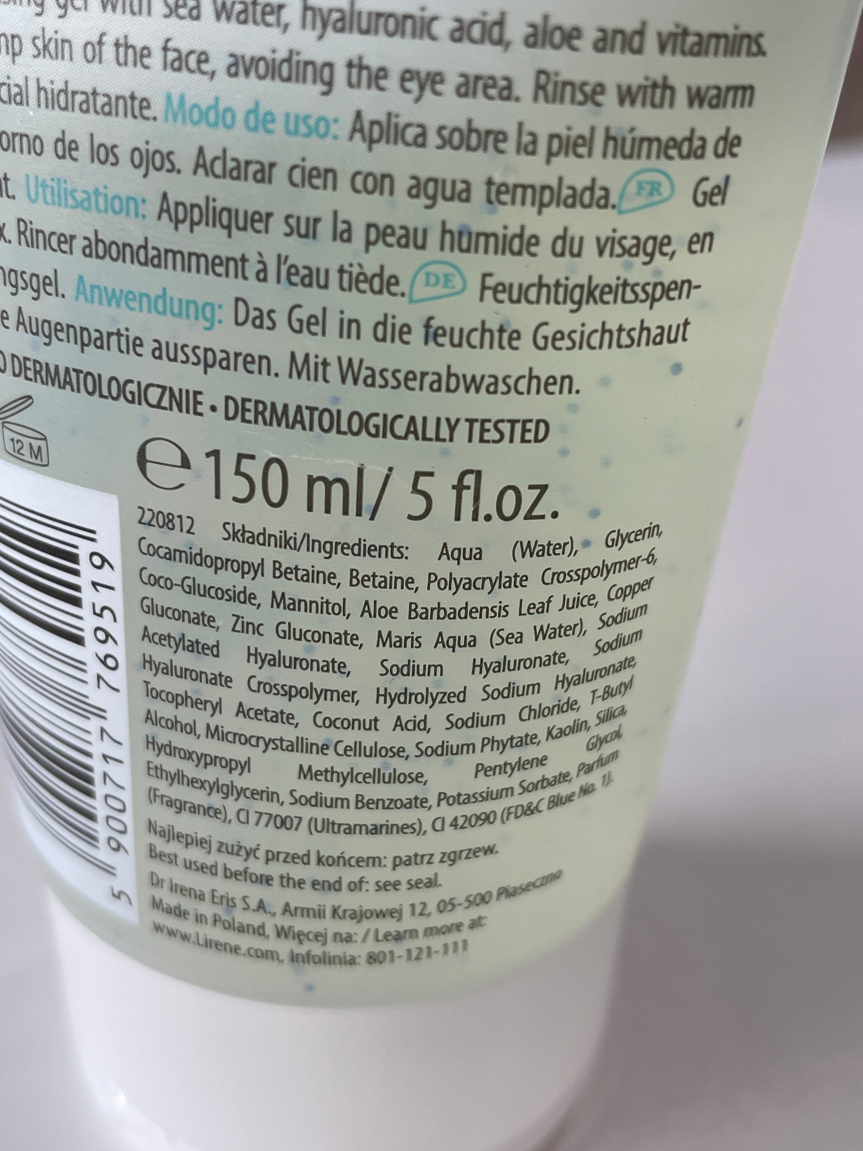 Gel de curatare Aqua Bubbles - LIRENE