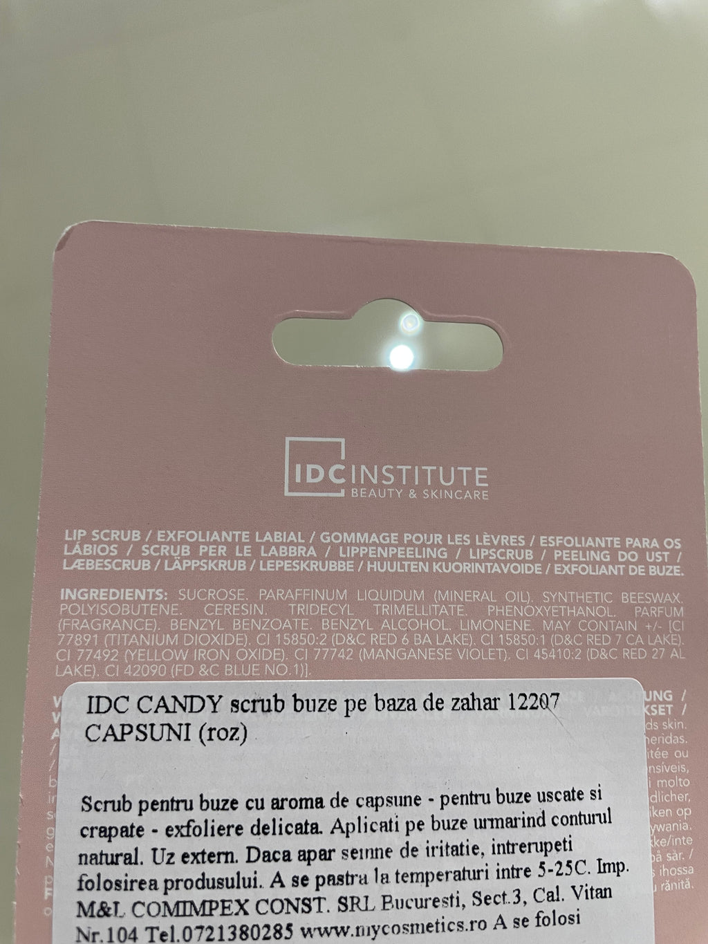 Scrub buze Candy - IDC Institute