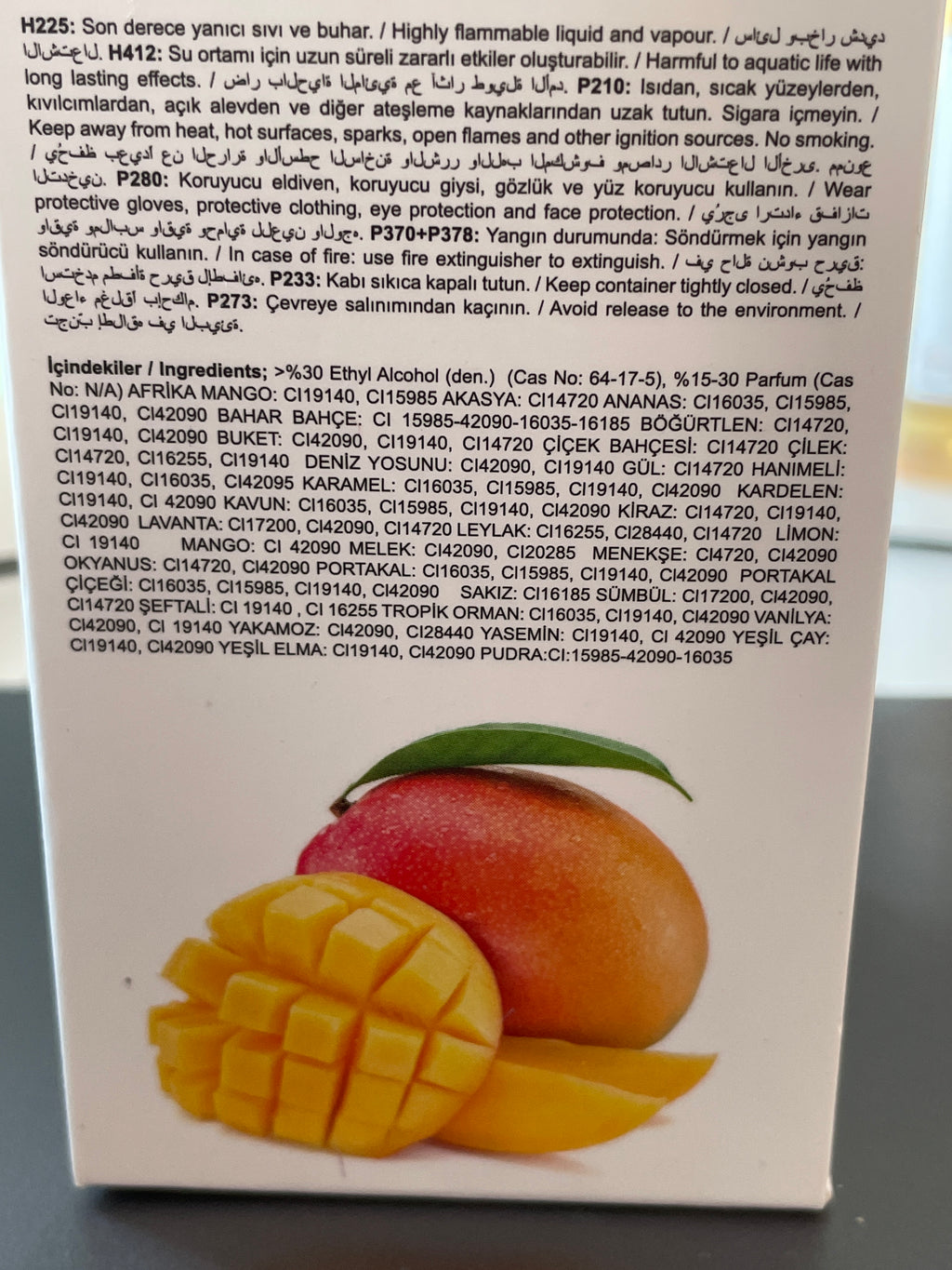 Odorizant camera Mango - EYFEL