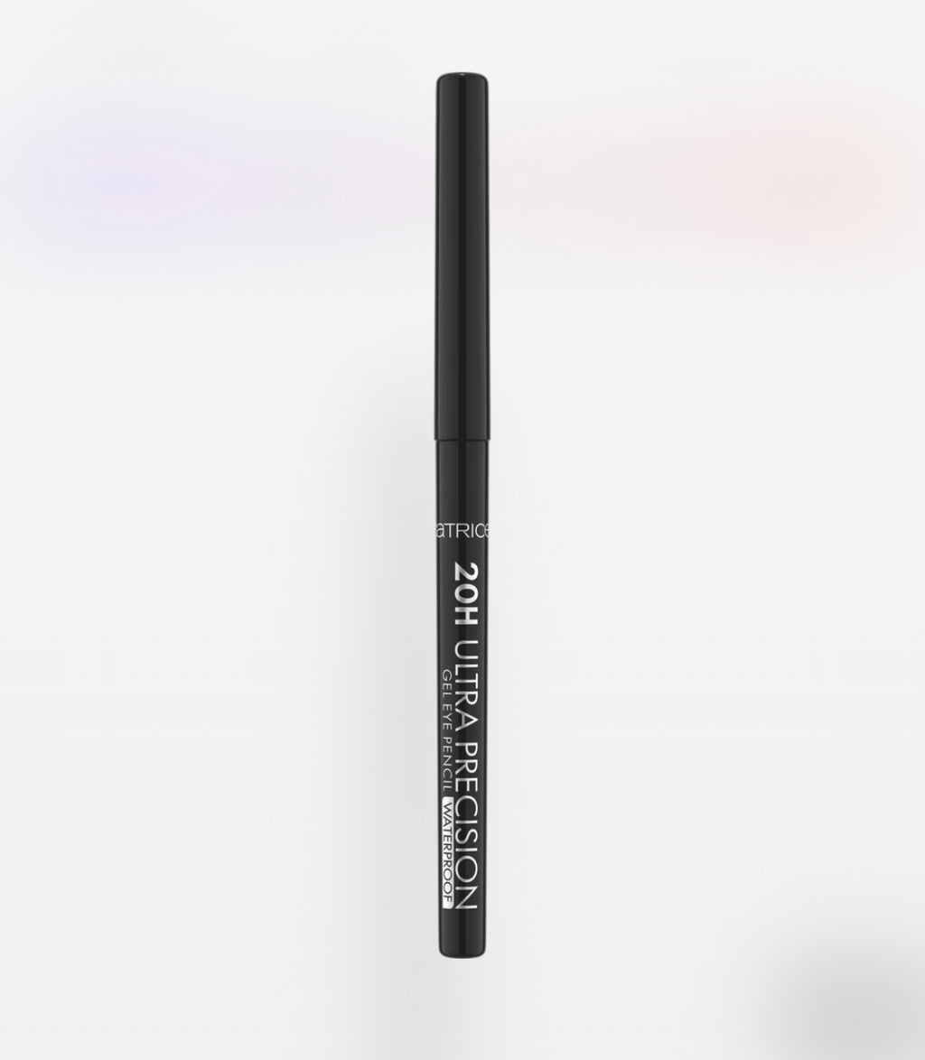 Creion pentru ochi tip gel rezistent la apă 20H Ultra Precision 010 Black - CATRICE