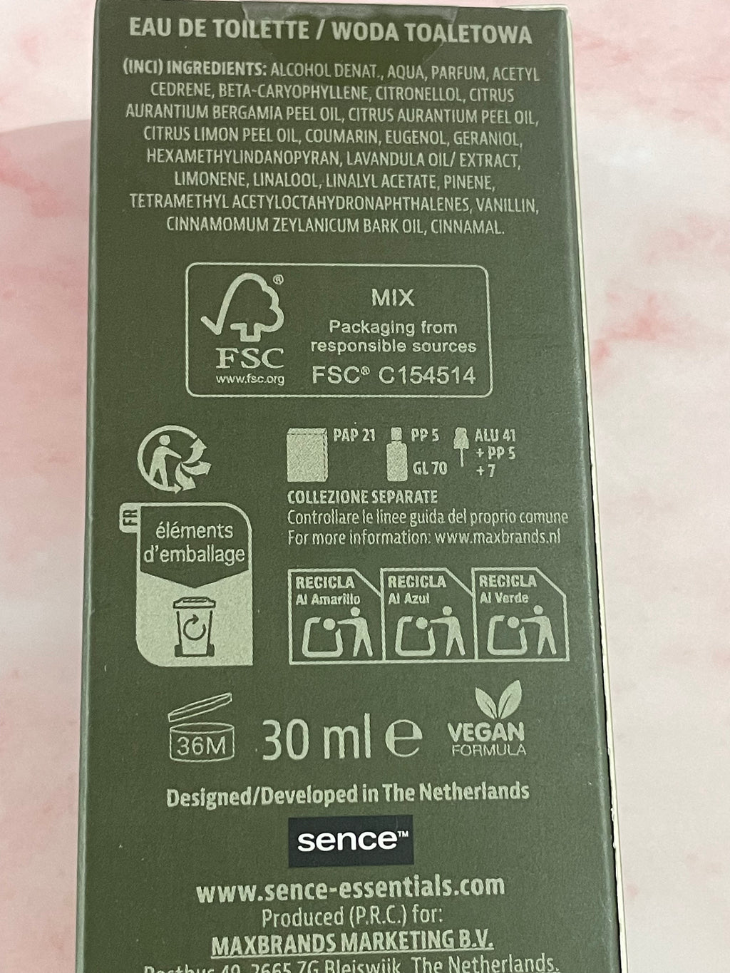 Apa de toaleta Midnight Twilight - Sence