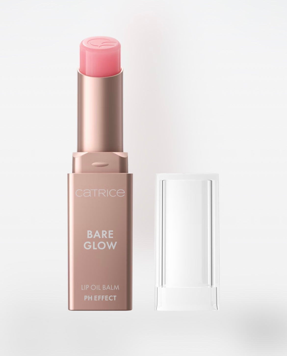 Ulei de buze tip balsam Bare Glow 010 Cool Pink - CATRICE