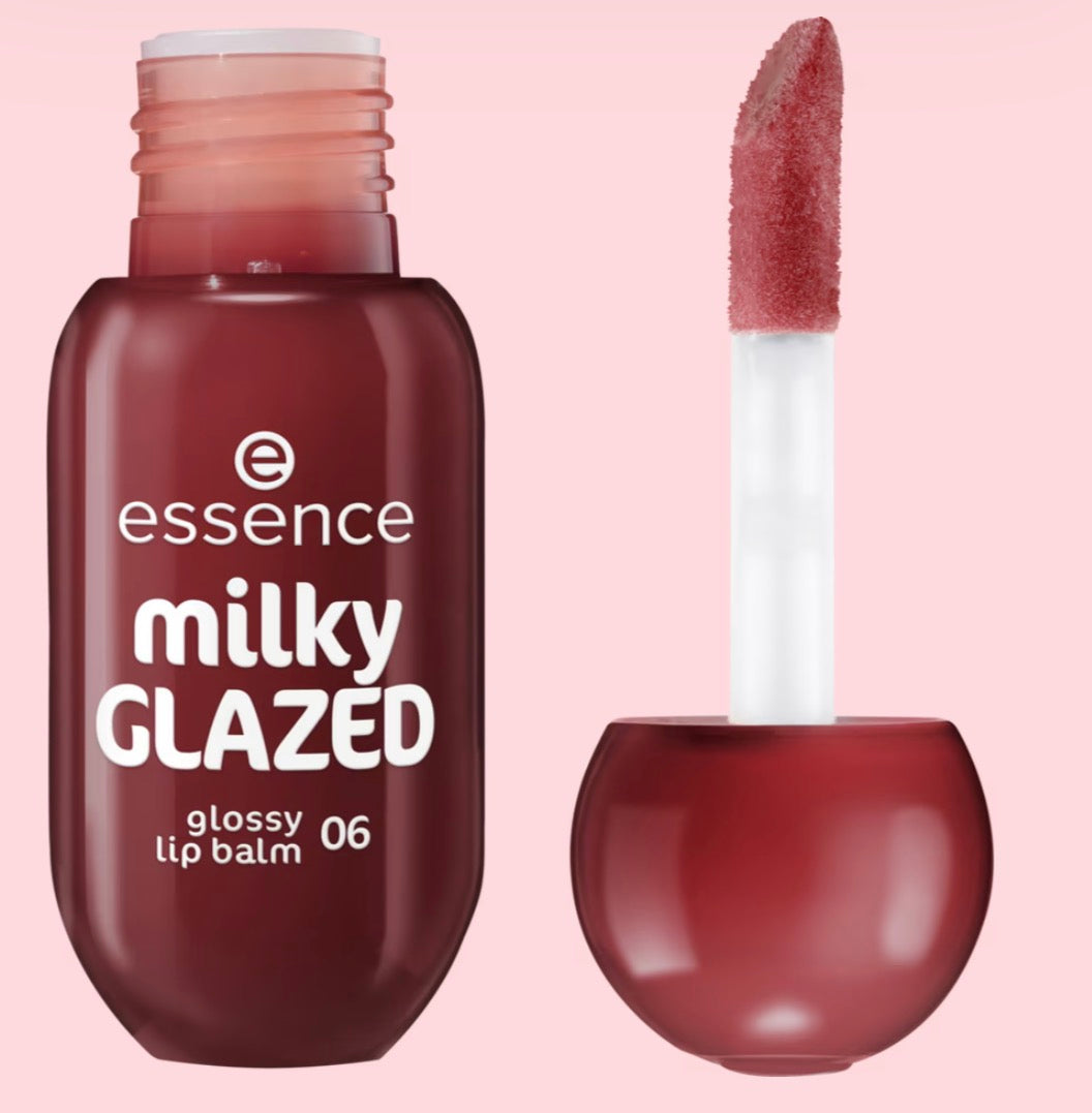 Balsam de buze strălucitor Milky Glazed 06 Cherry on Top - ESSENCE