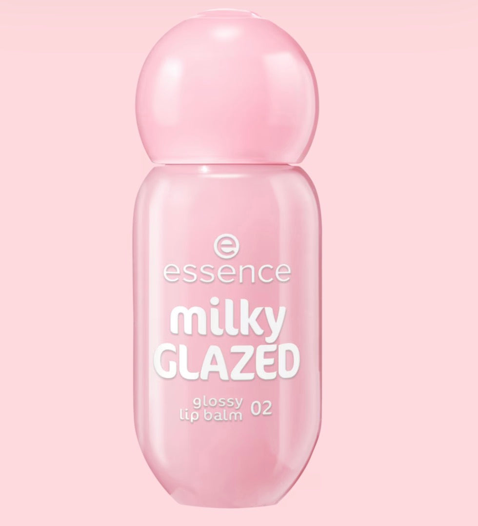 Balsam de buze strălucitor Milky Glazed 02 Strawberry Whip - ESSENCE