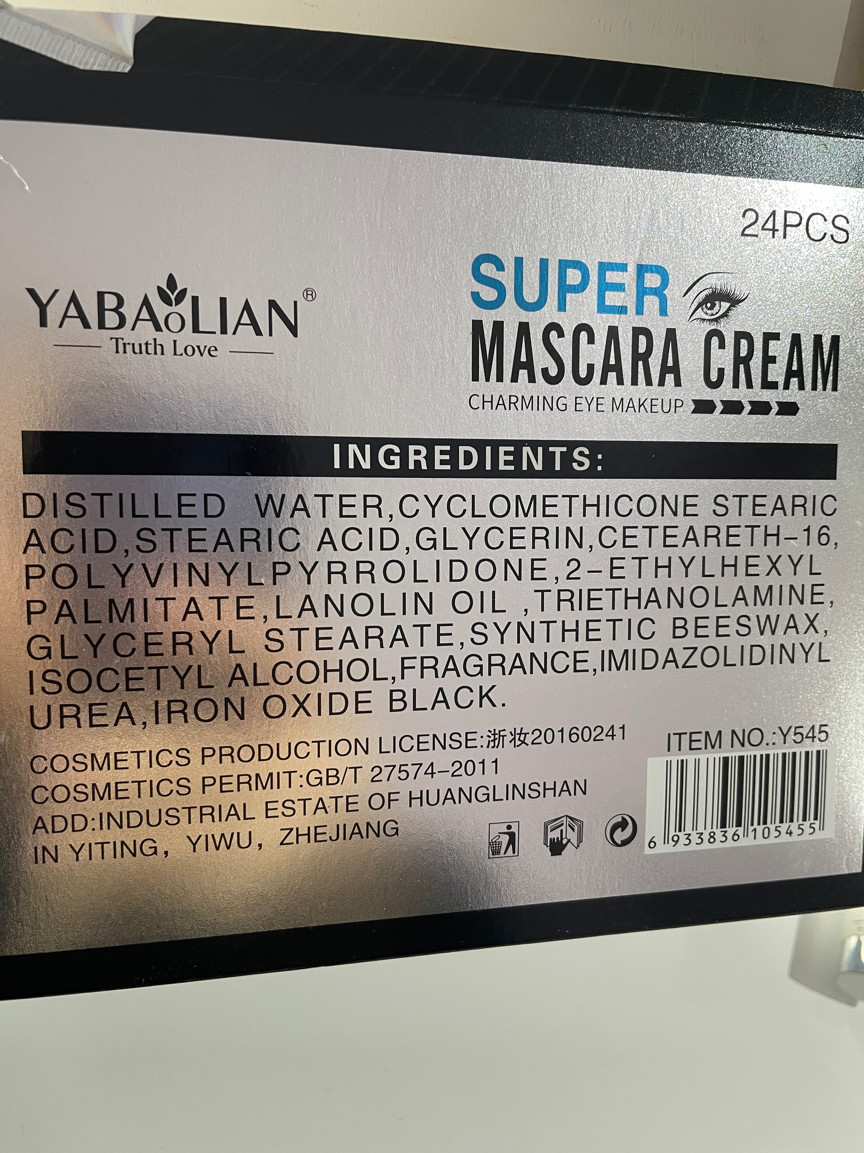 Mascara colorata - Yabaolian