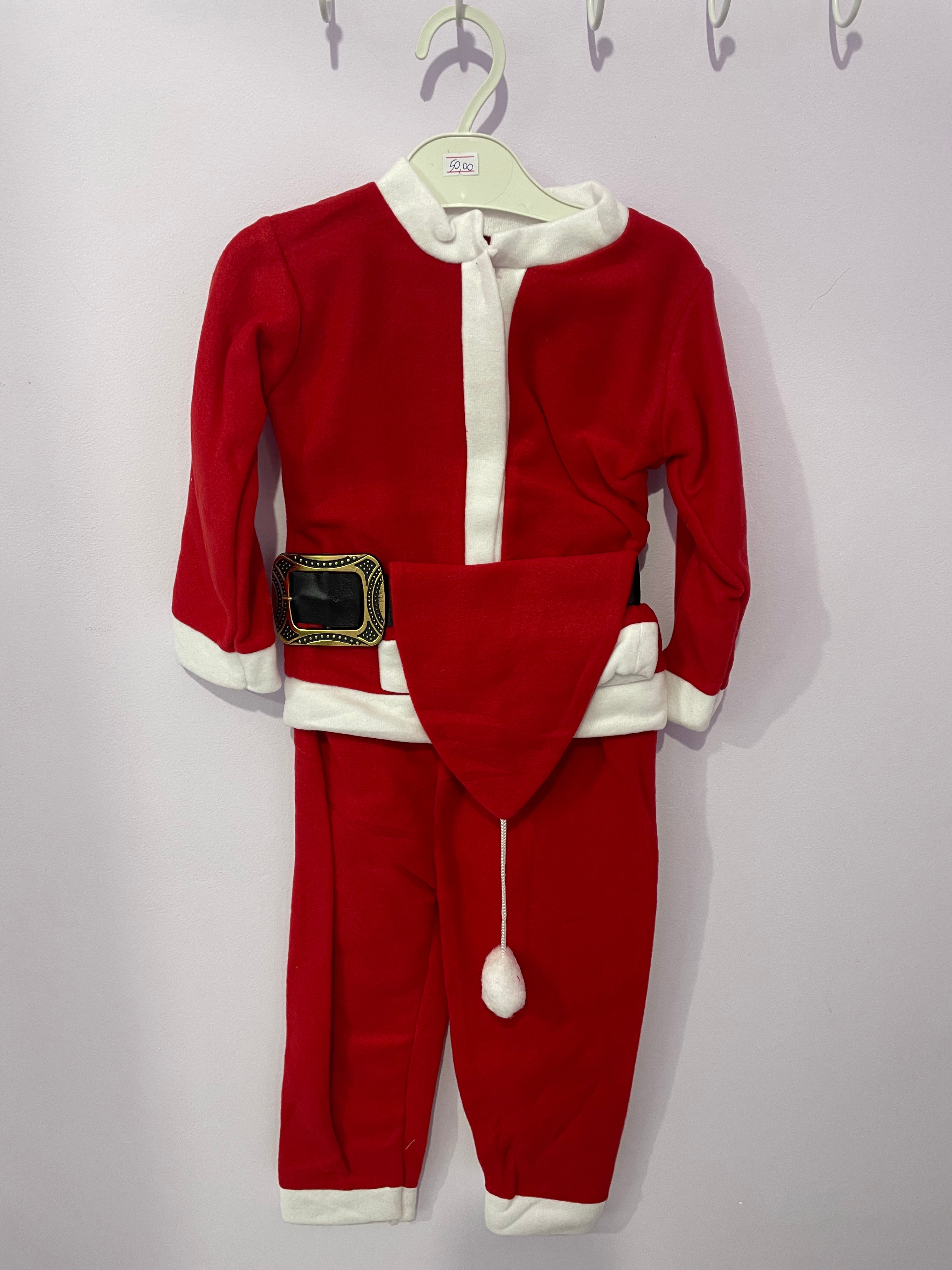 Costum Mos Craciun copii