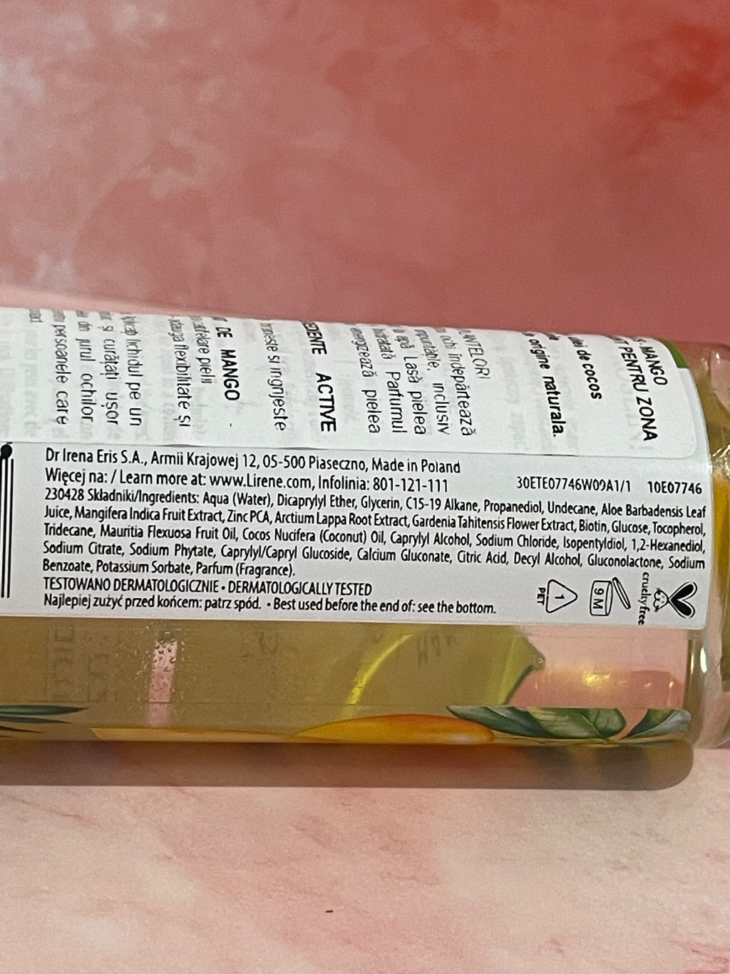 Demachiant pentru zona ochilor - Lirene