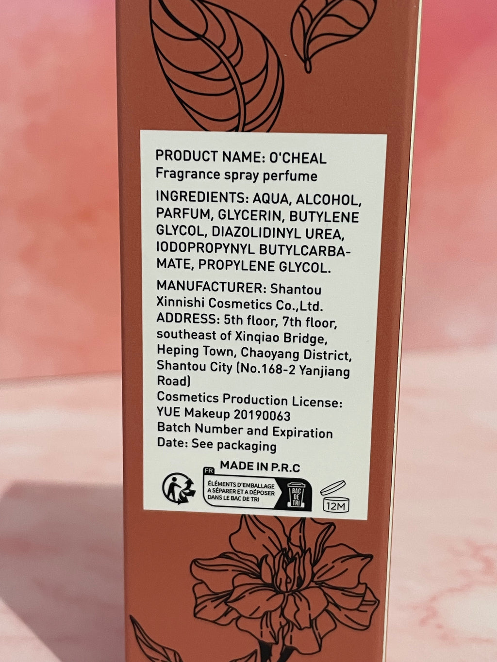 Spray parfumat Coconut Vanilla - O'cheal