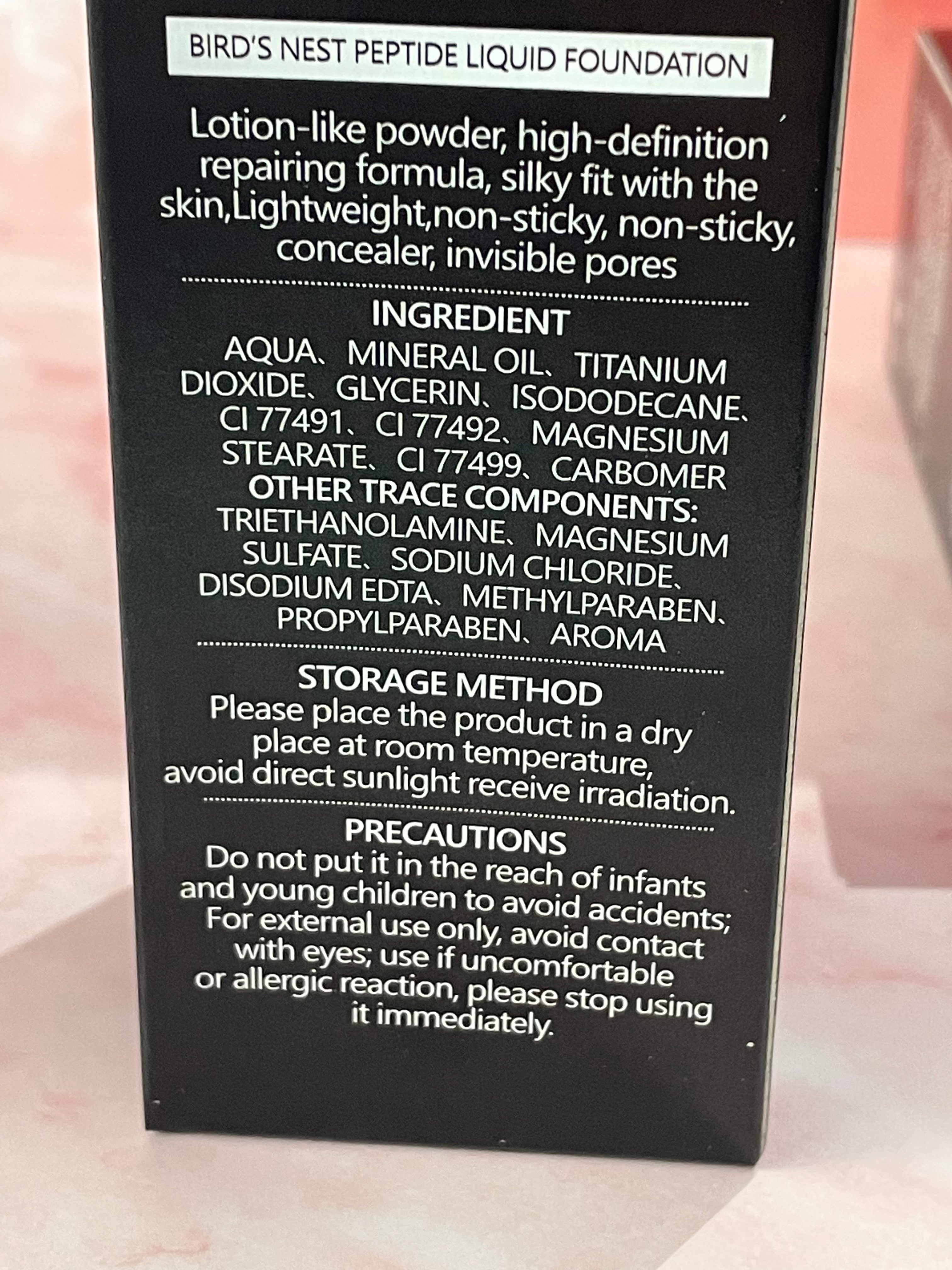 Fond de ten Bird's Nest peptide - O'cheal